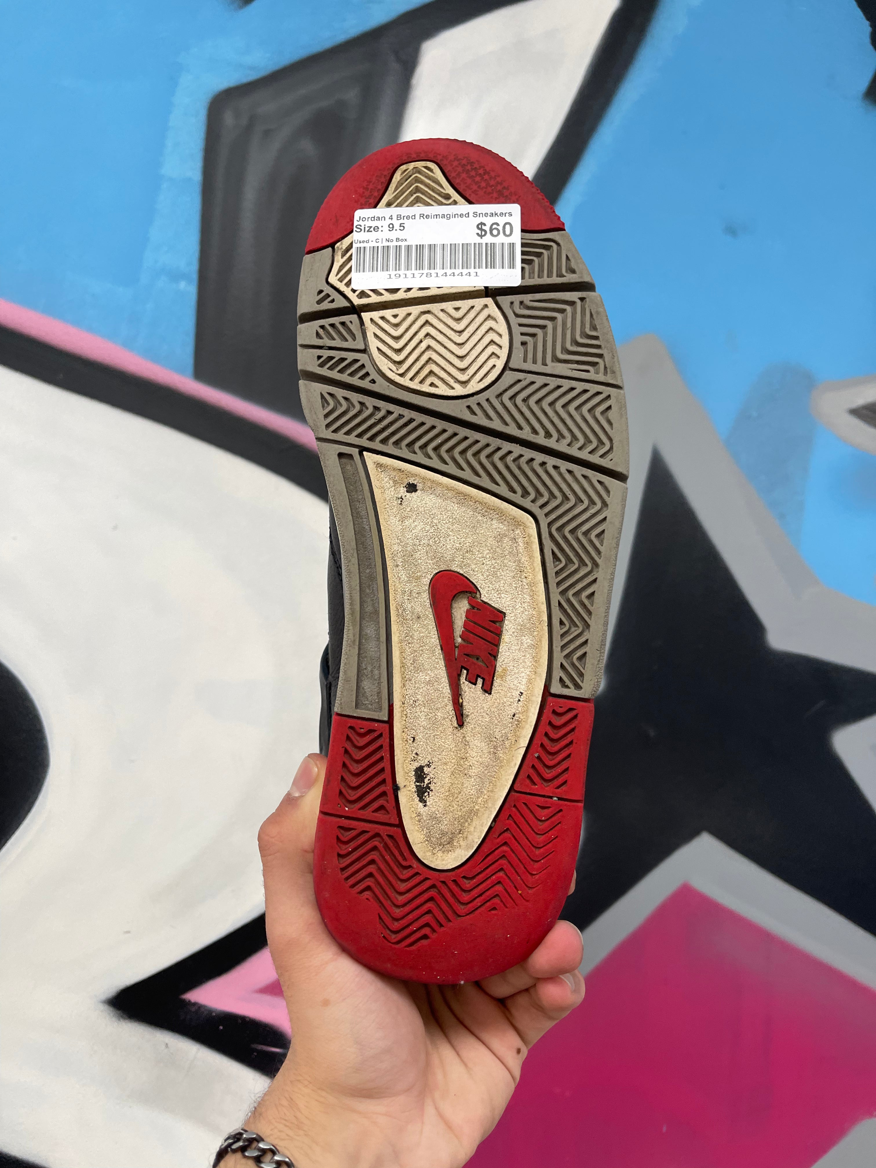 Jordan 4 Bred Reimagined Sneakers