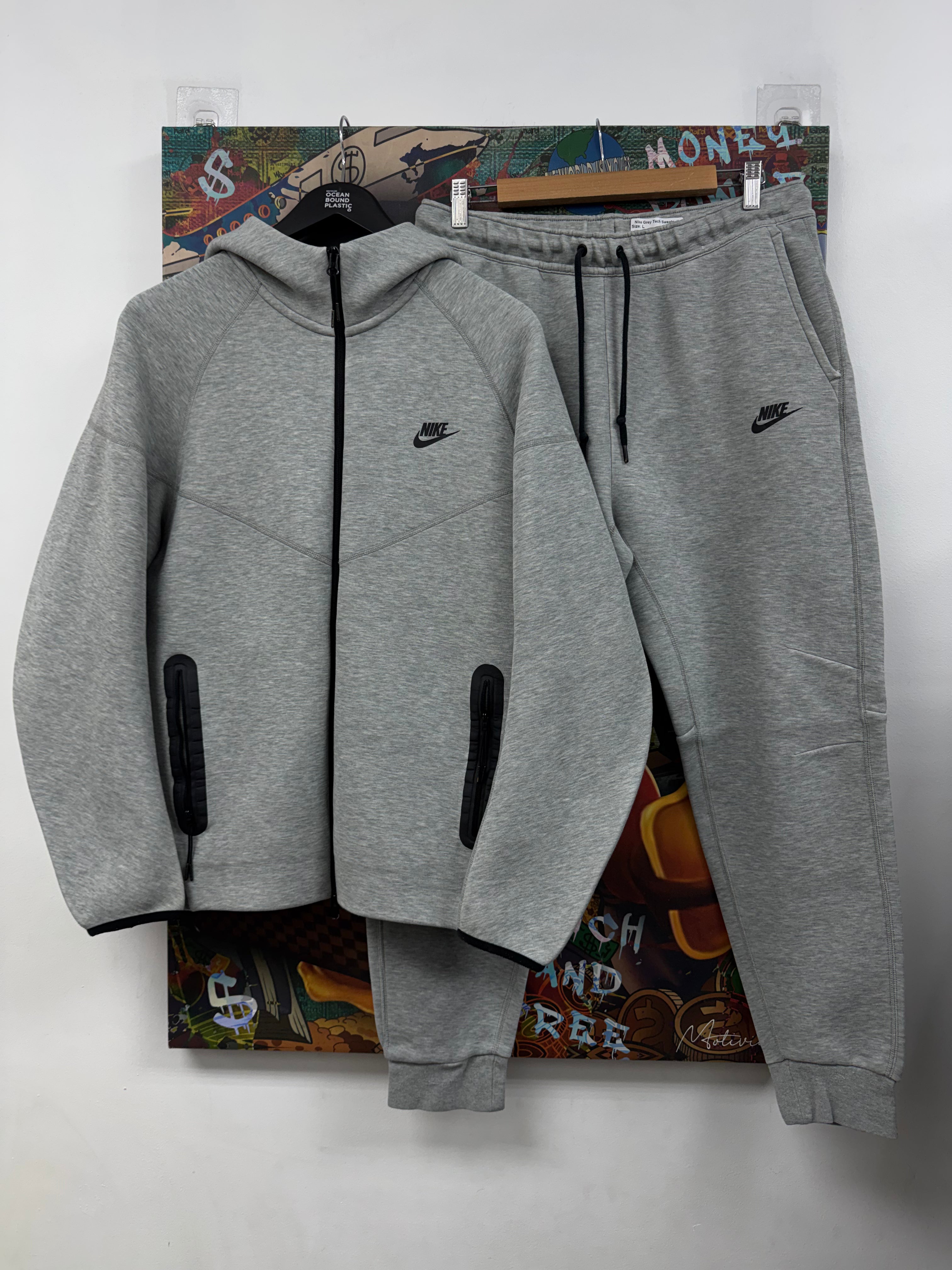 Nike Grey Tech Sweatsuit