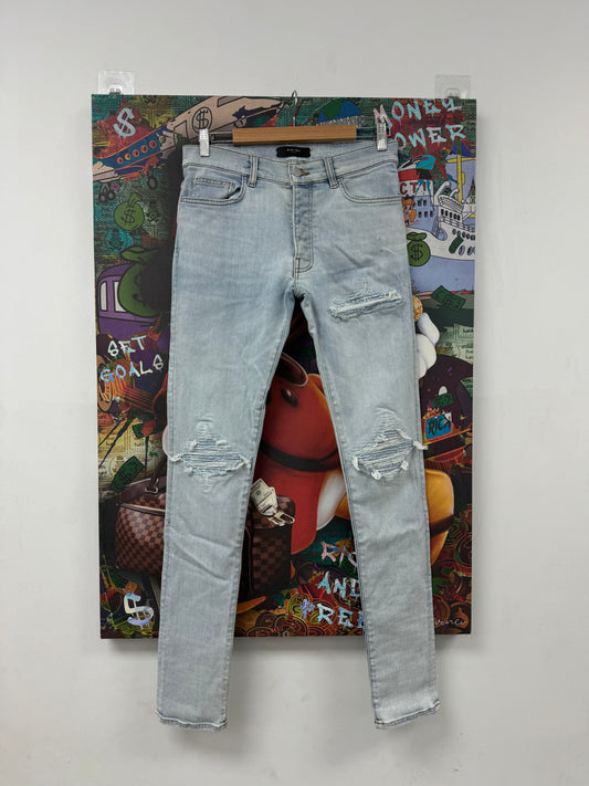 Amiri MX1 Denim Denim Jeans Used 30 N/A