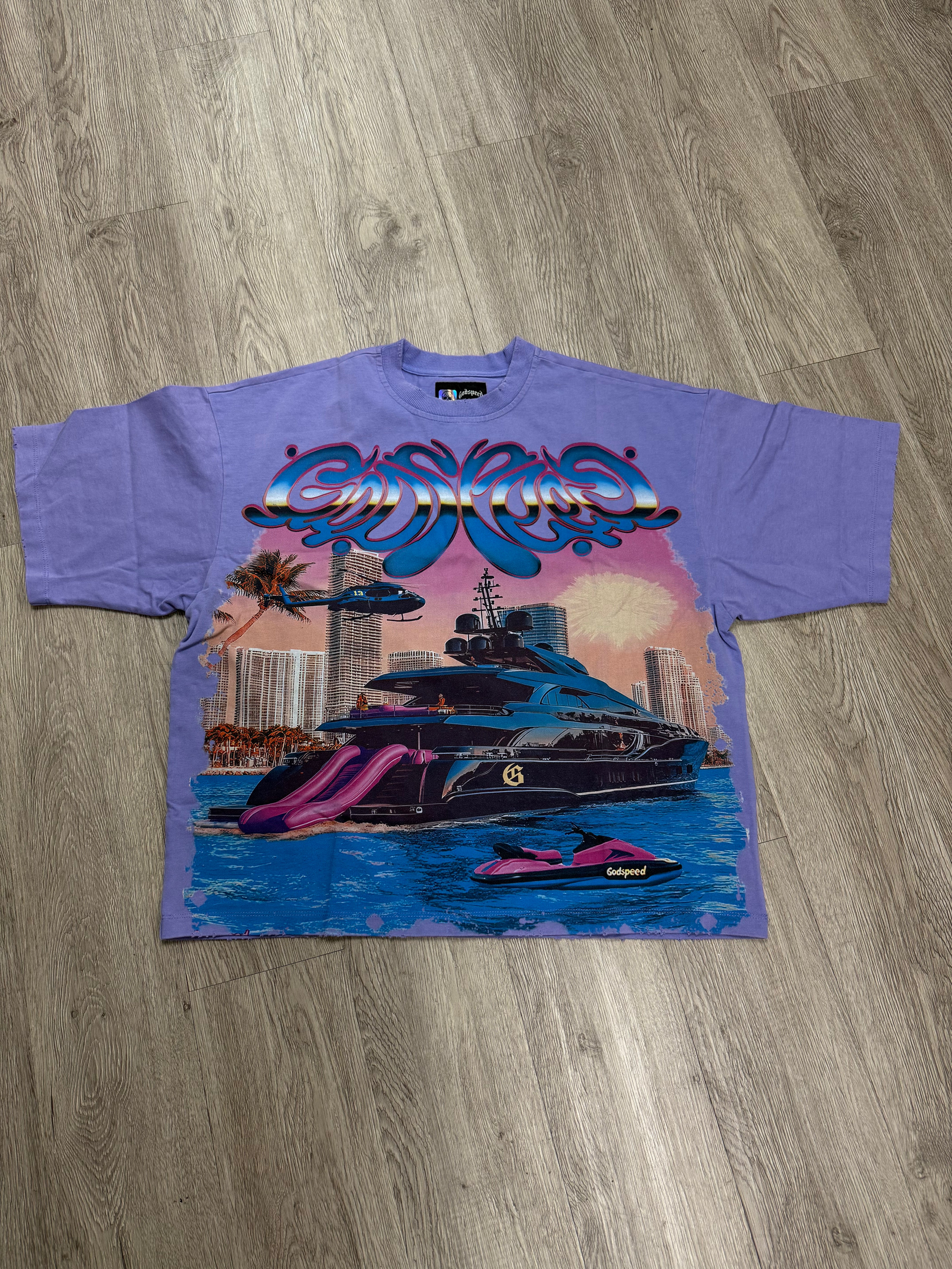 Godspeed Memento Vivere Tee Light Purple