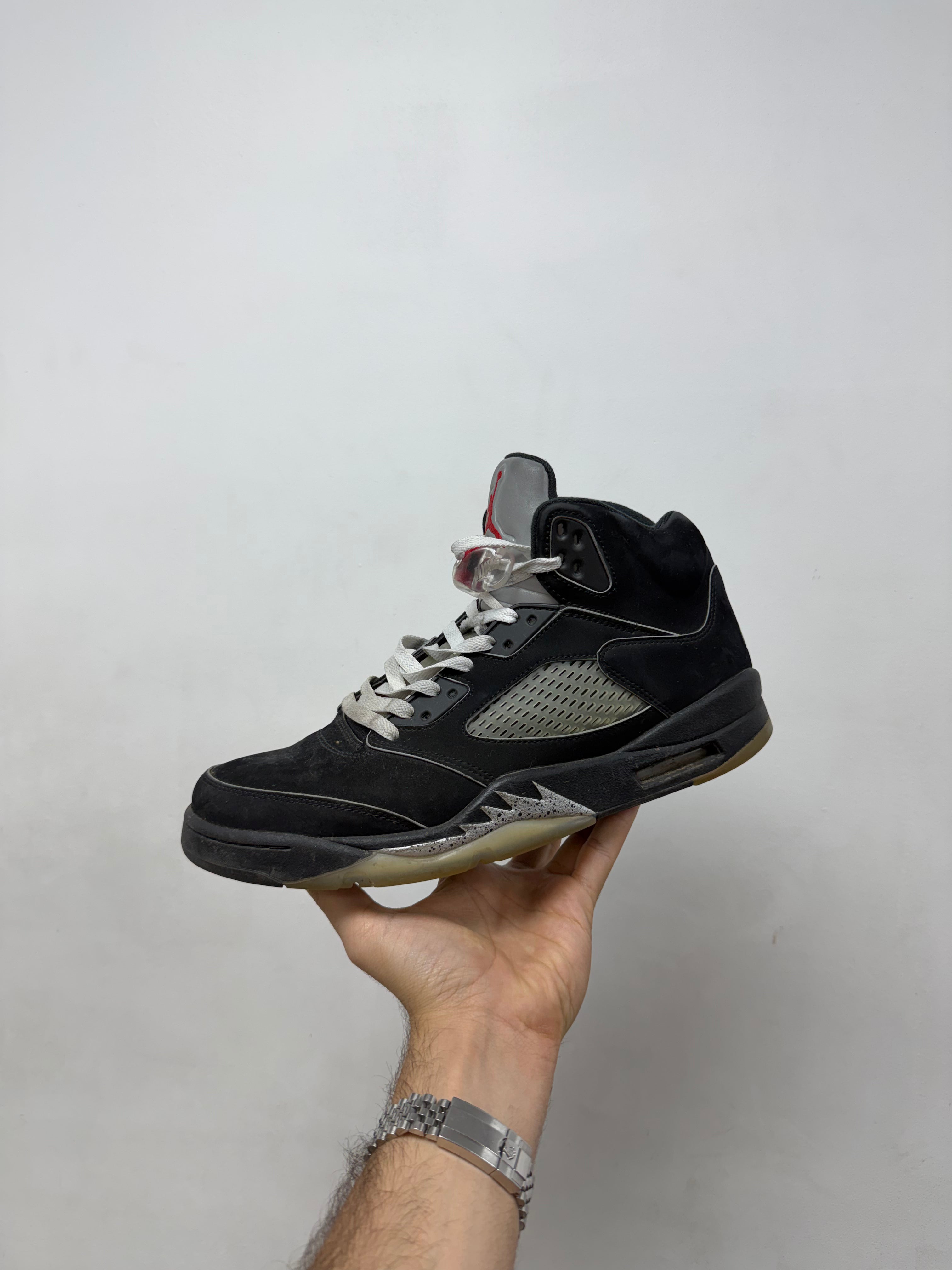 Jordan 5 Metallic Sneakers
