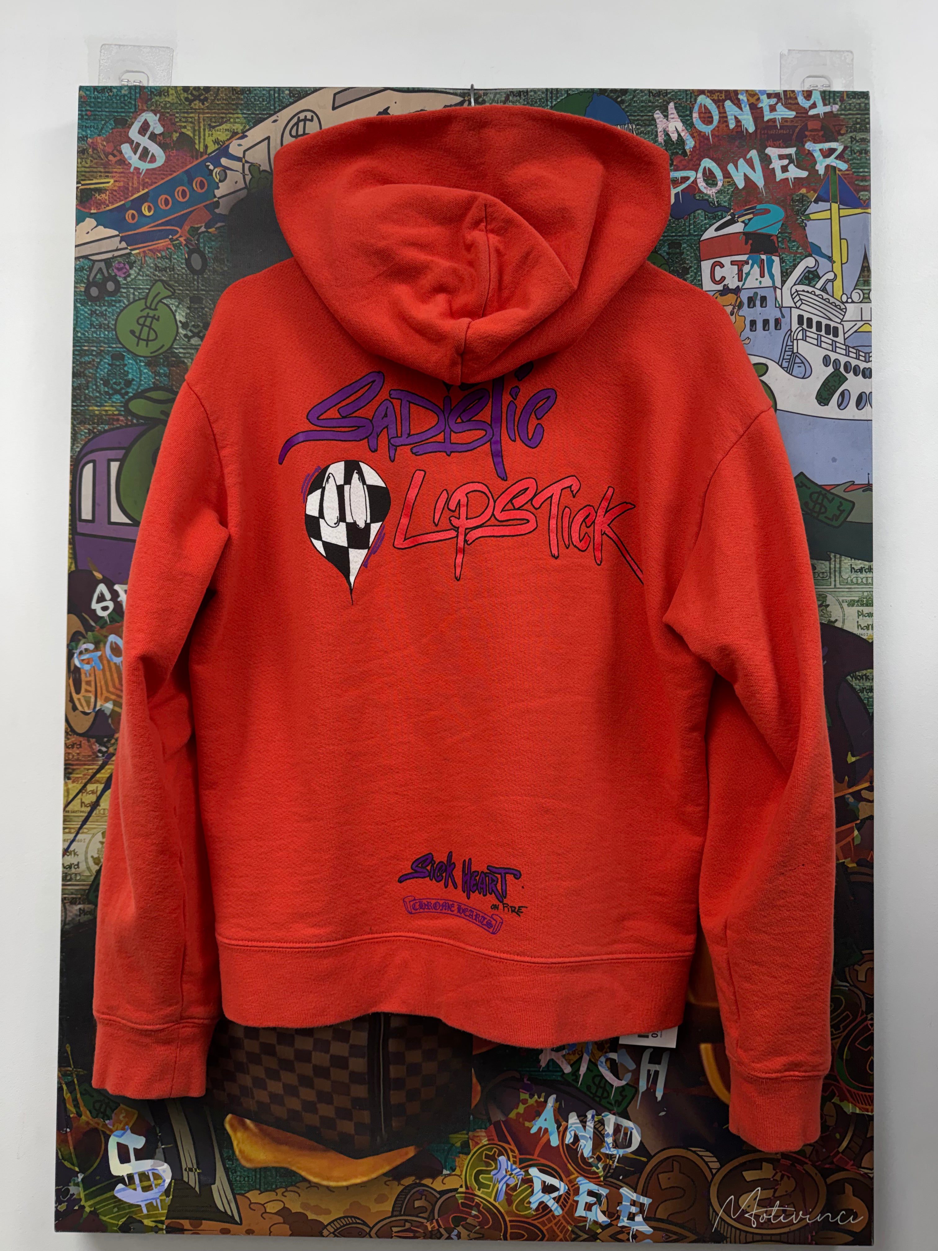 Chrome Hearts Matty Boy Sadistic Lipstick Hoodie