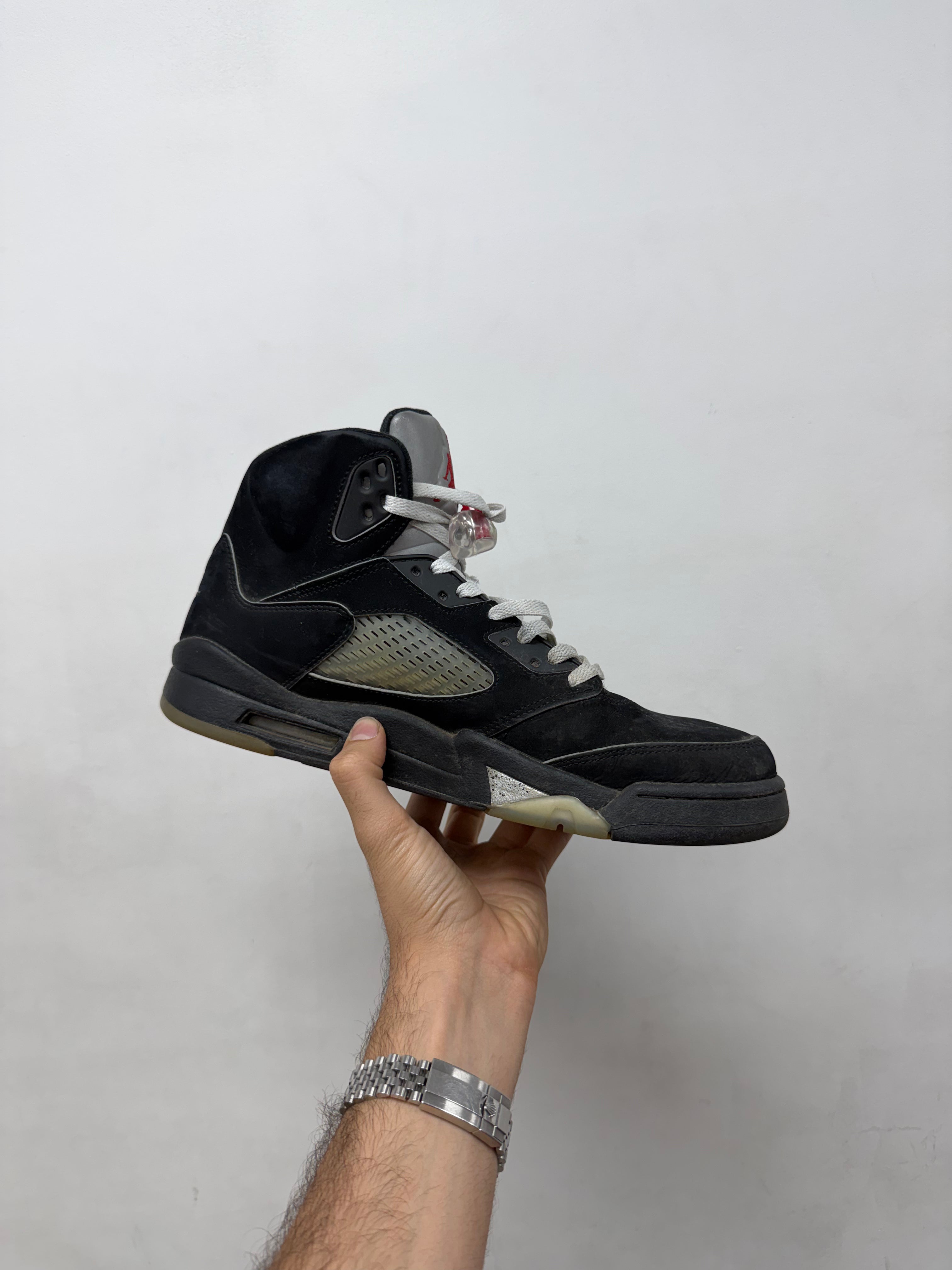 Jordan 5 Metallic Sneakers