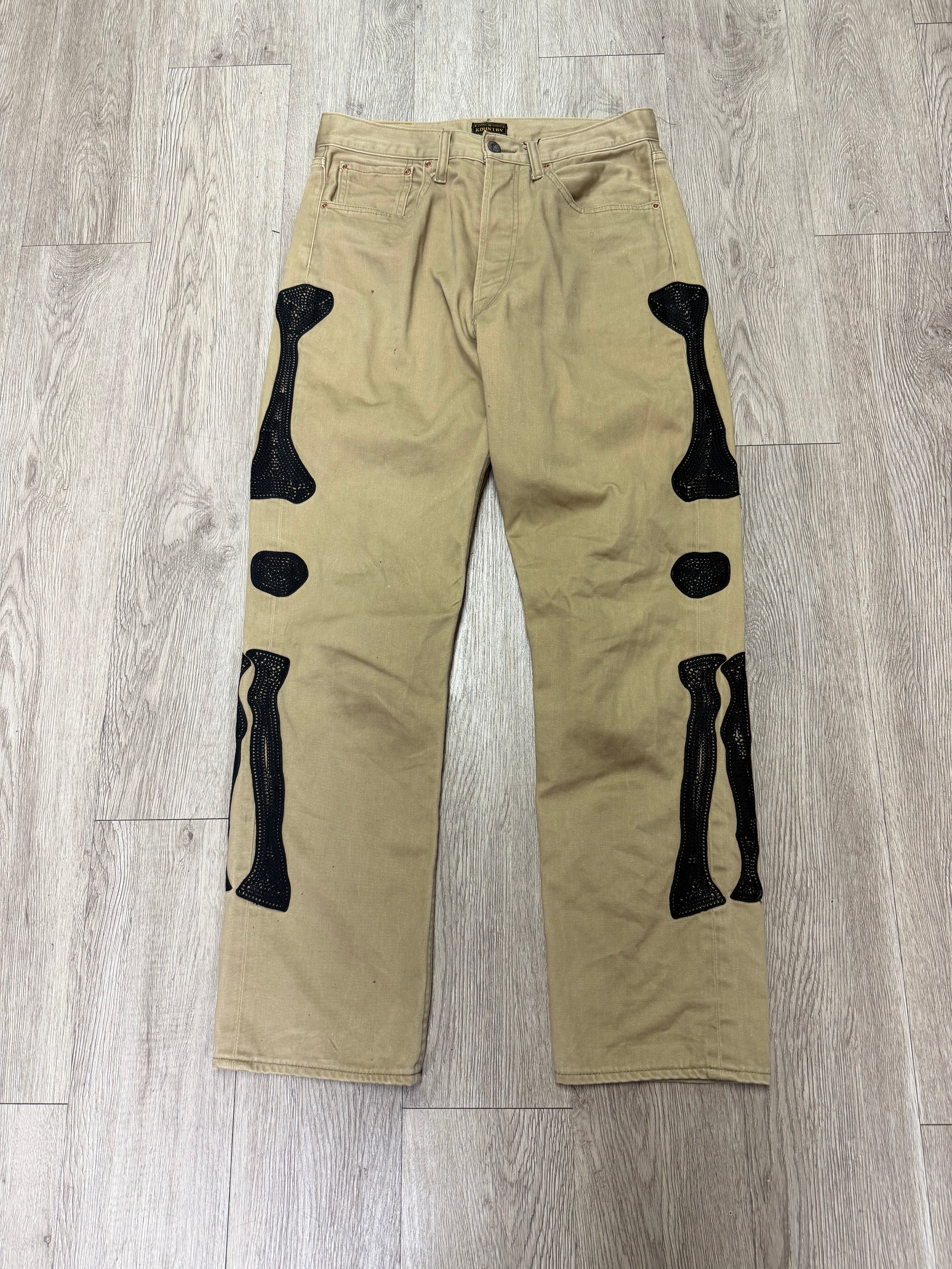 Kapital Tan Bone Khaki Pants