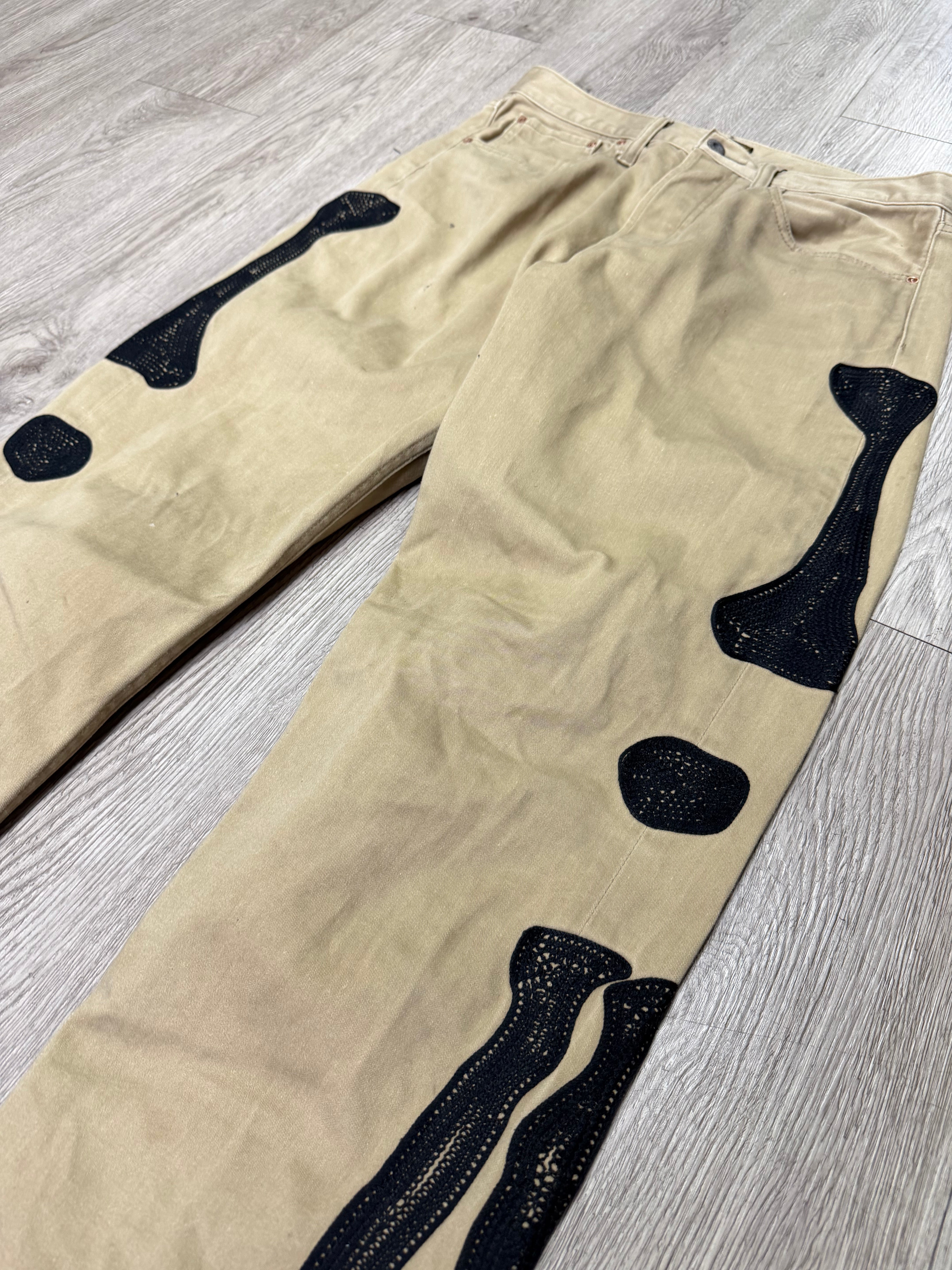 Kapital Tan Bone Khaki Pants