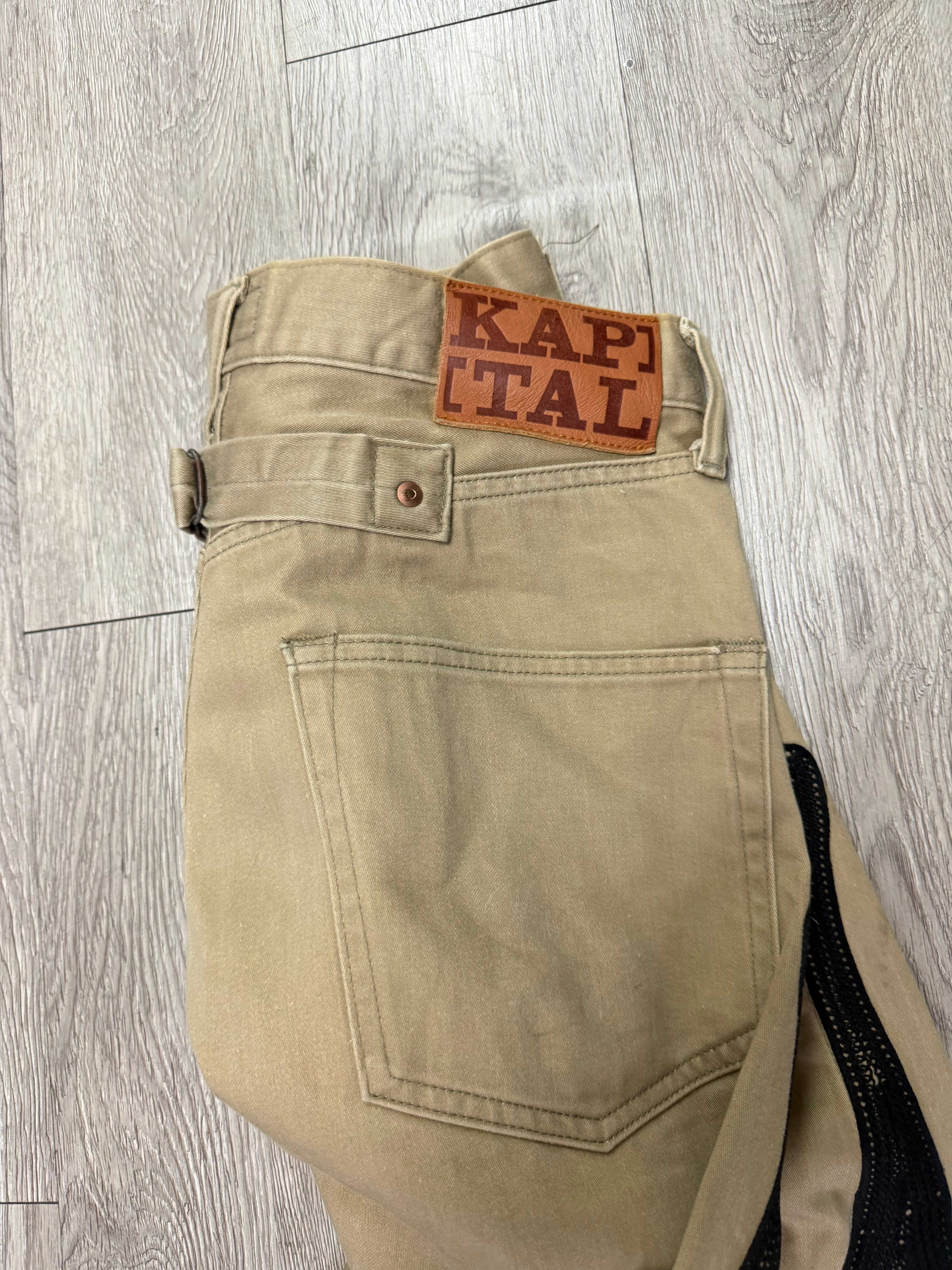 Kapital Tan Bone Khaki Pants