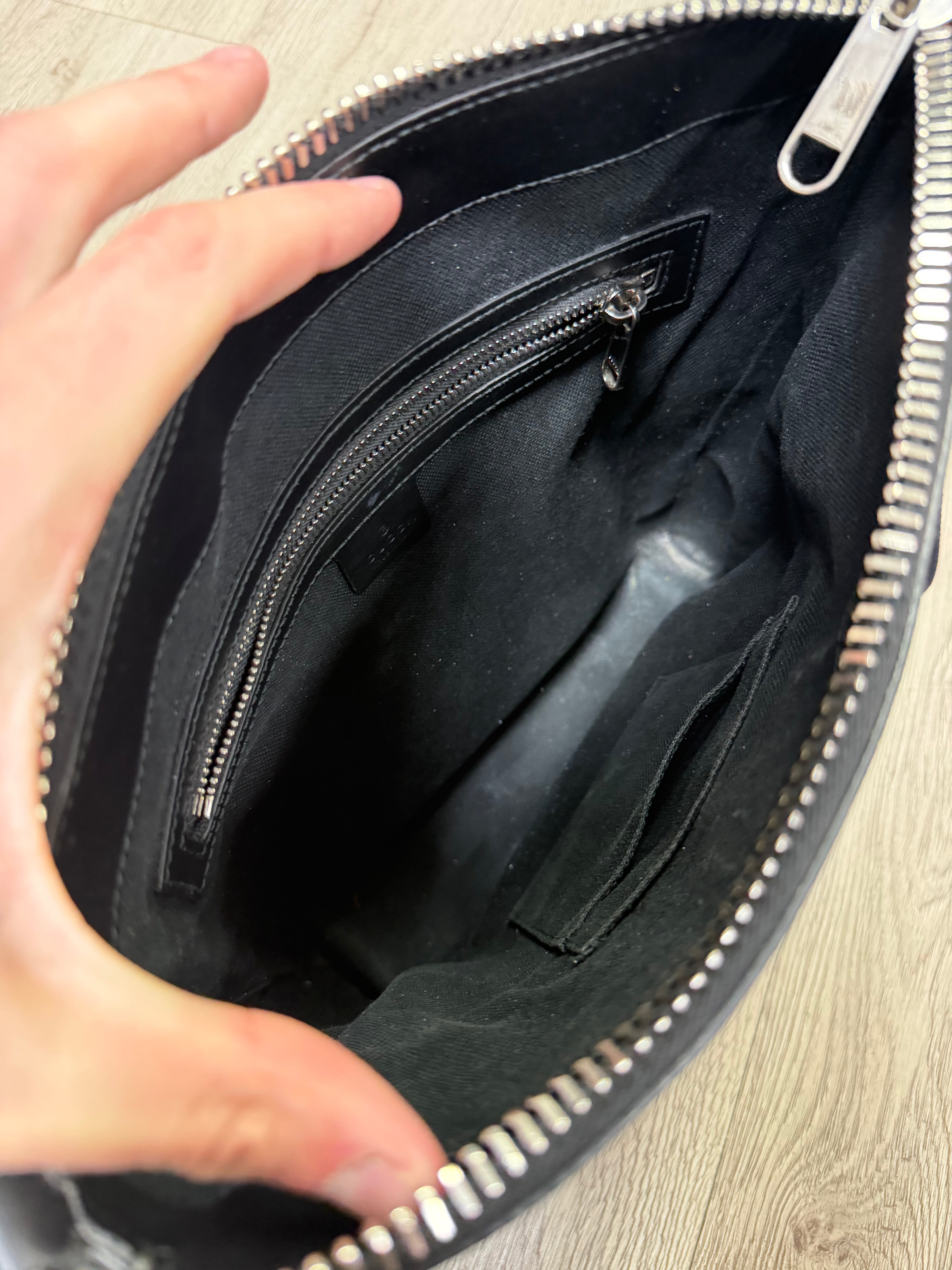 Gucci Black Monogram Bag