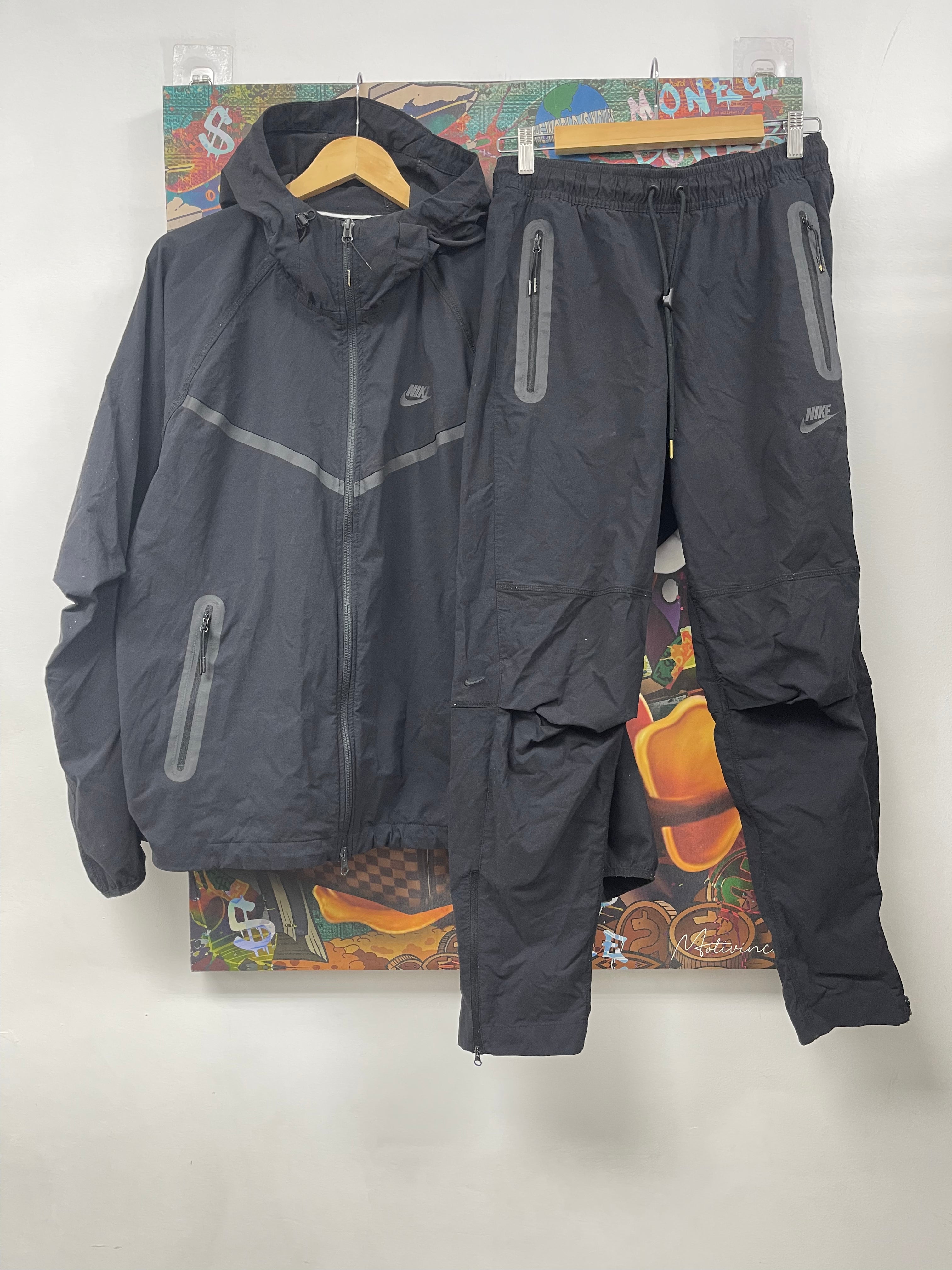 Nike Black Tech Track Suit