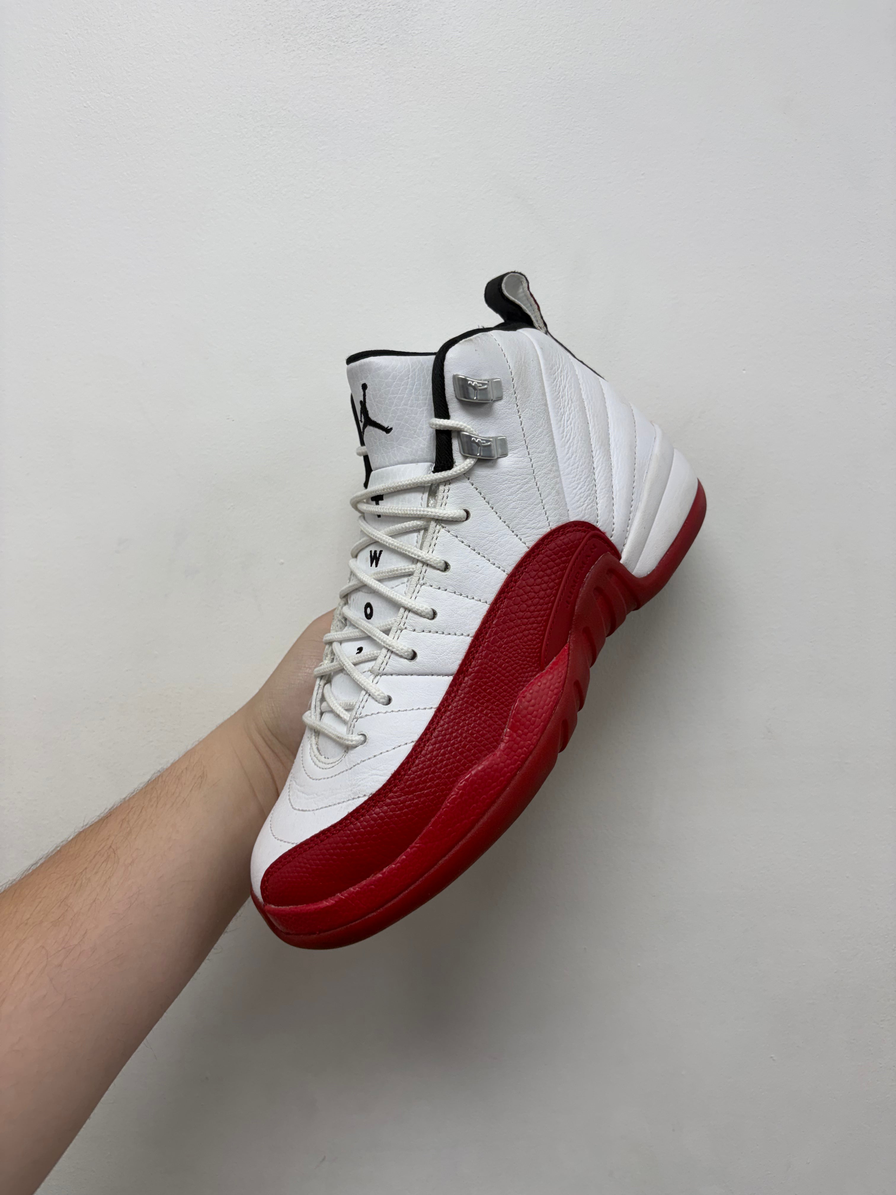 Jordan 12 Cherry Sneakers