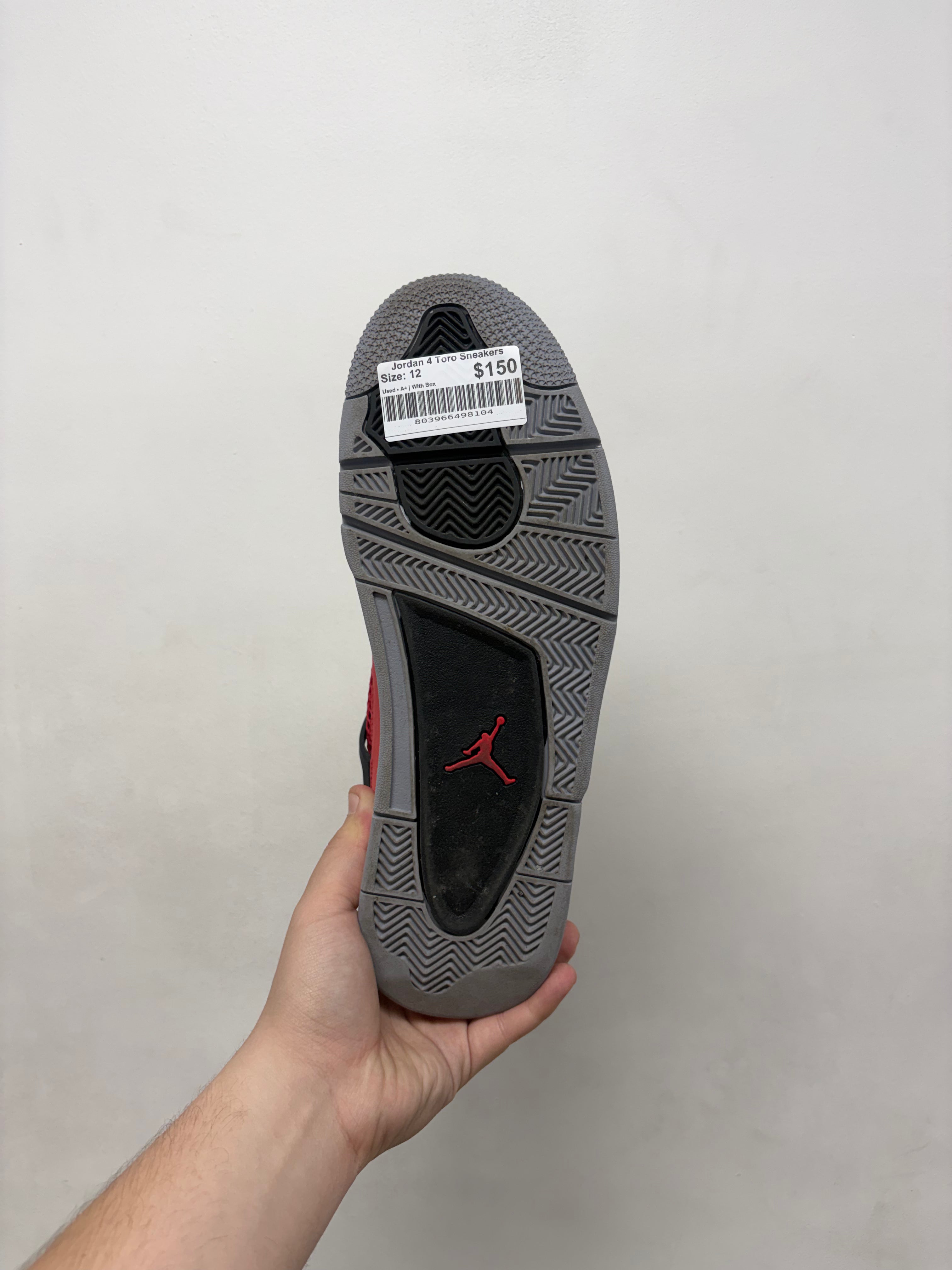 Jordan 4 Toro Sneakers