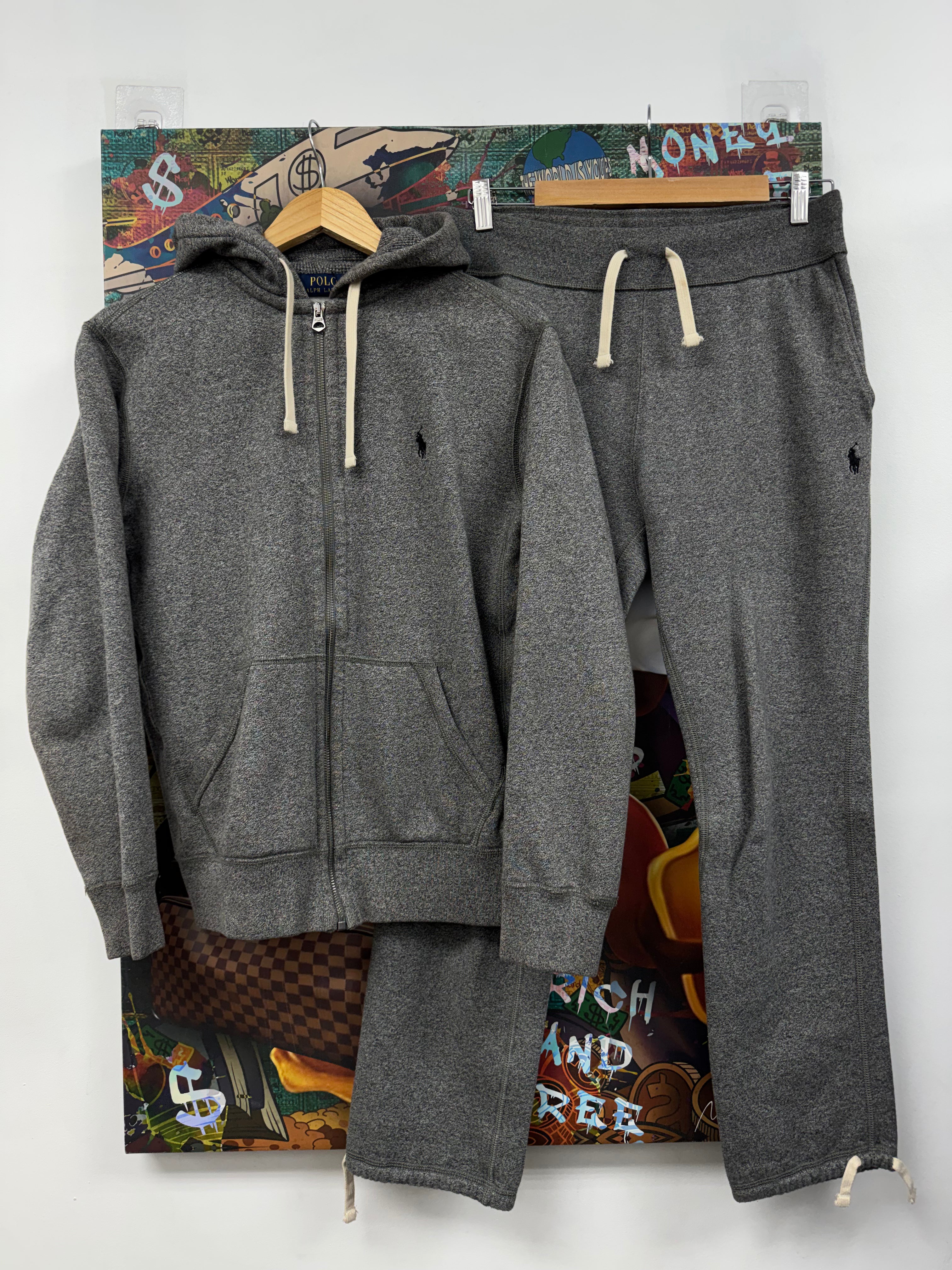 Polo Grey Charcoal Sweatsuit