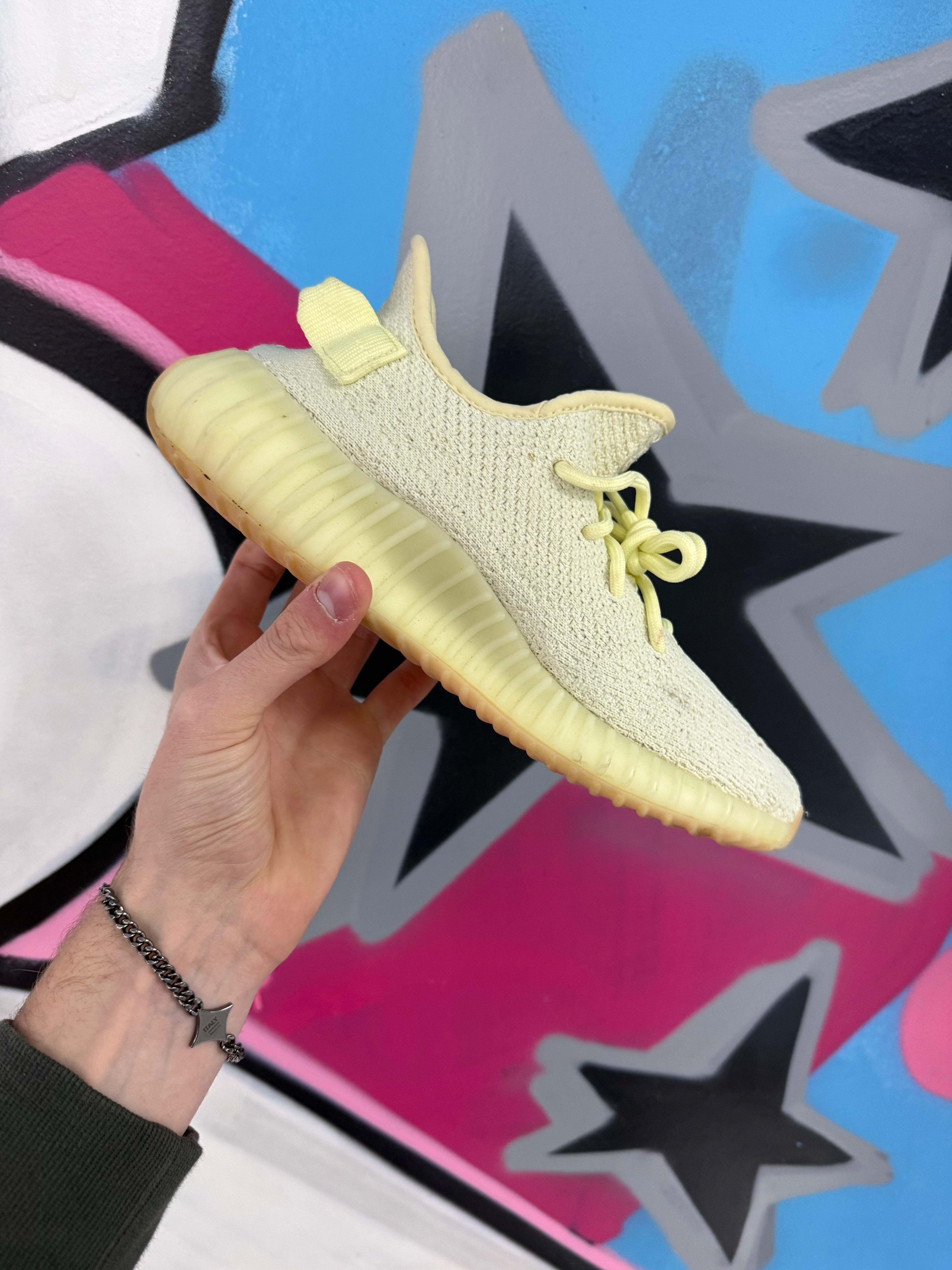 YZY 350 Butter Sneakers