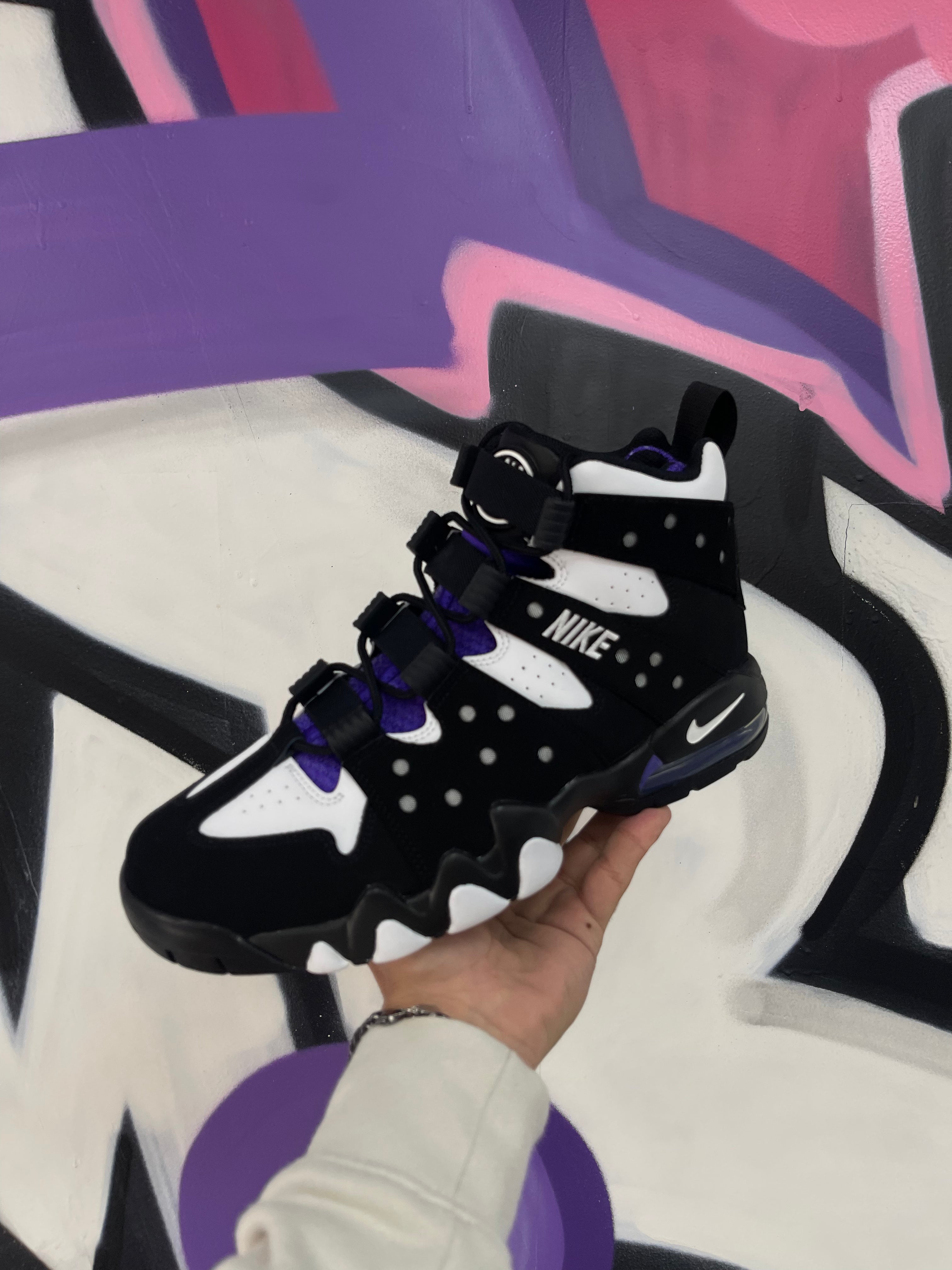 Nike Air Max 2 CB 94 Black White Purple Sneakers