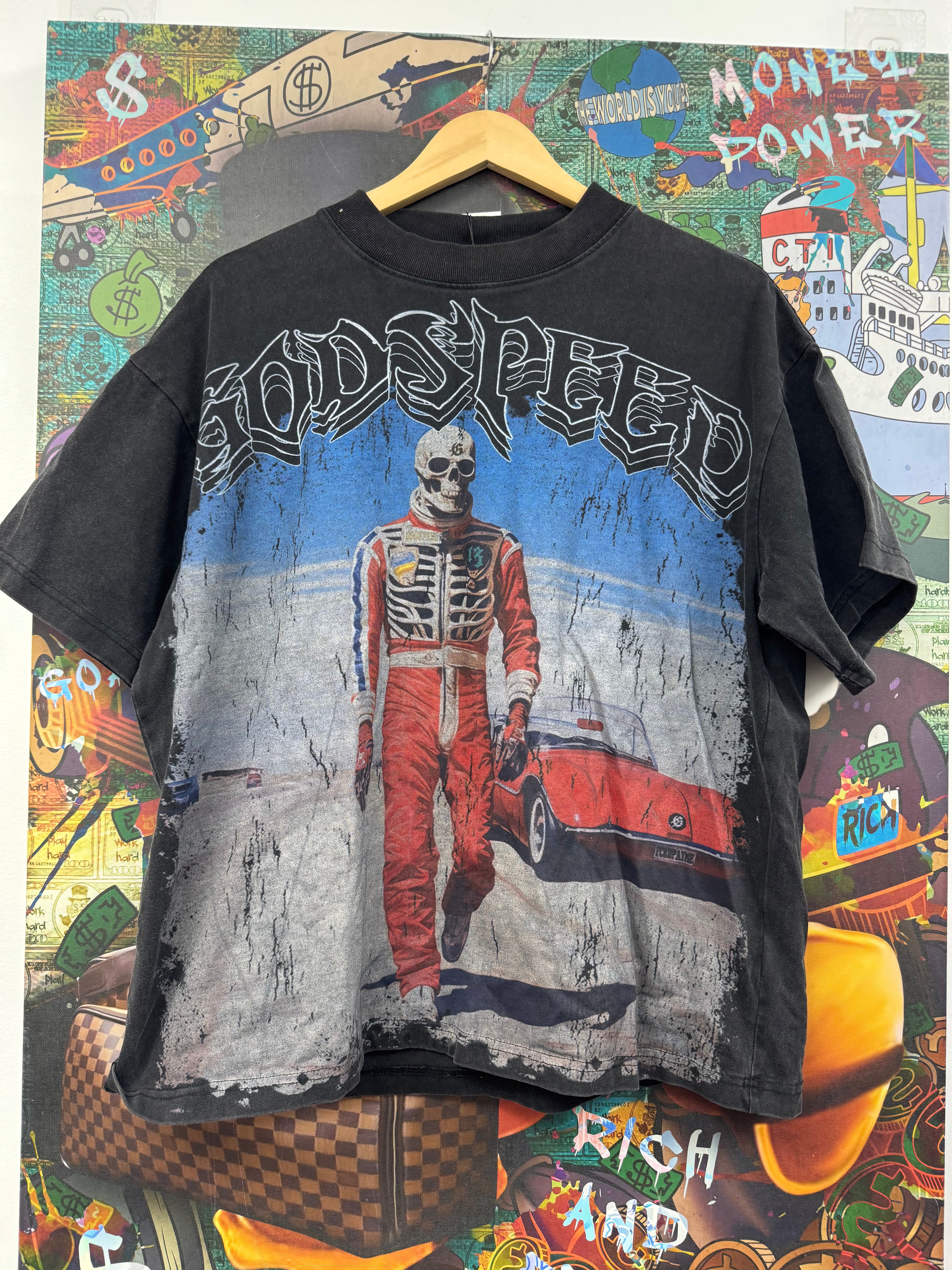 Godspeed Black F1 Skele Rarri Tee
