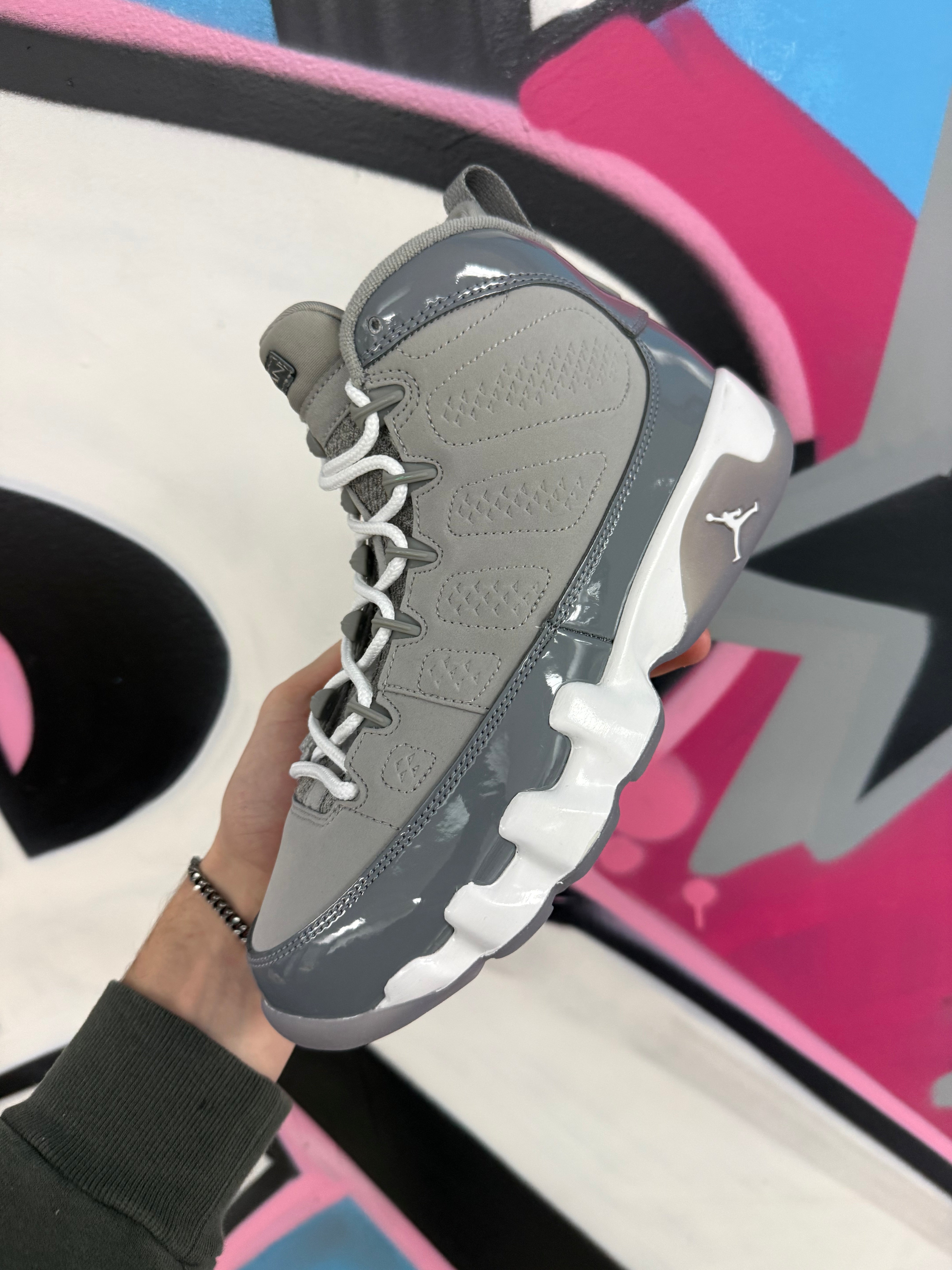Jordan 9 Cool Grey Sneakers