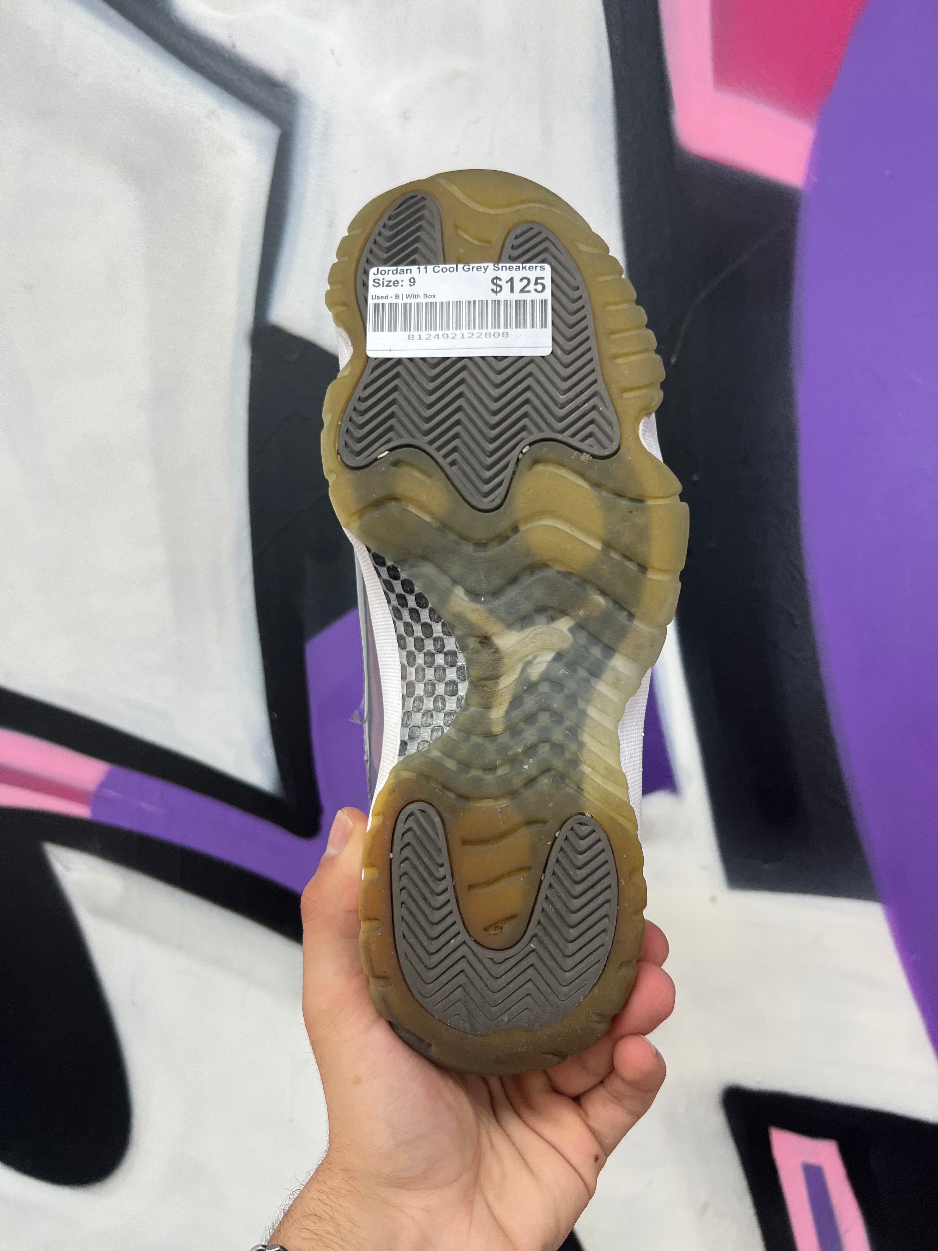 Jordan 11 Cool Grey Sneakers