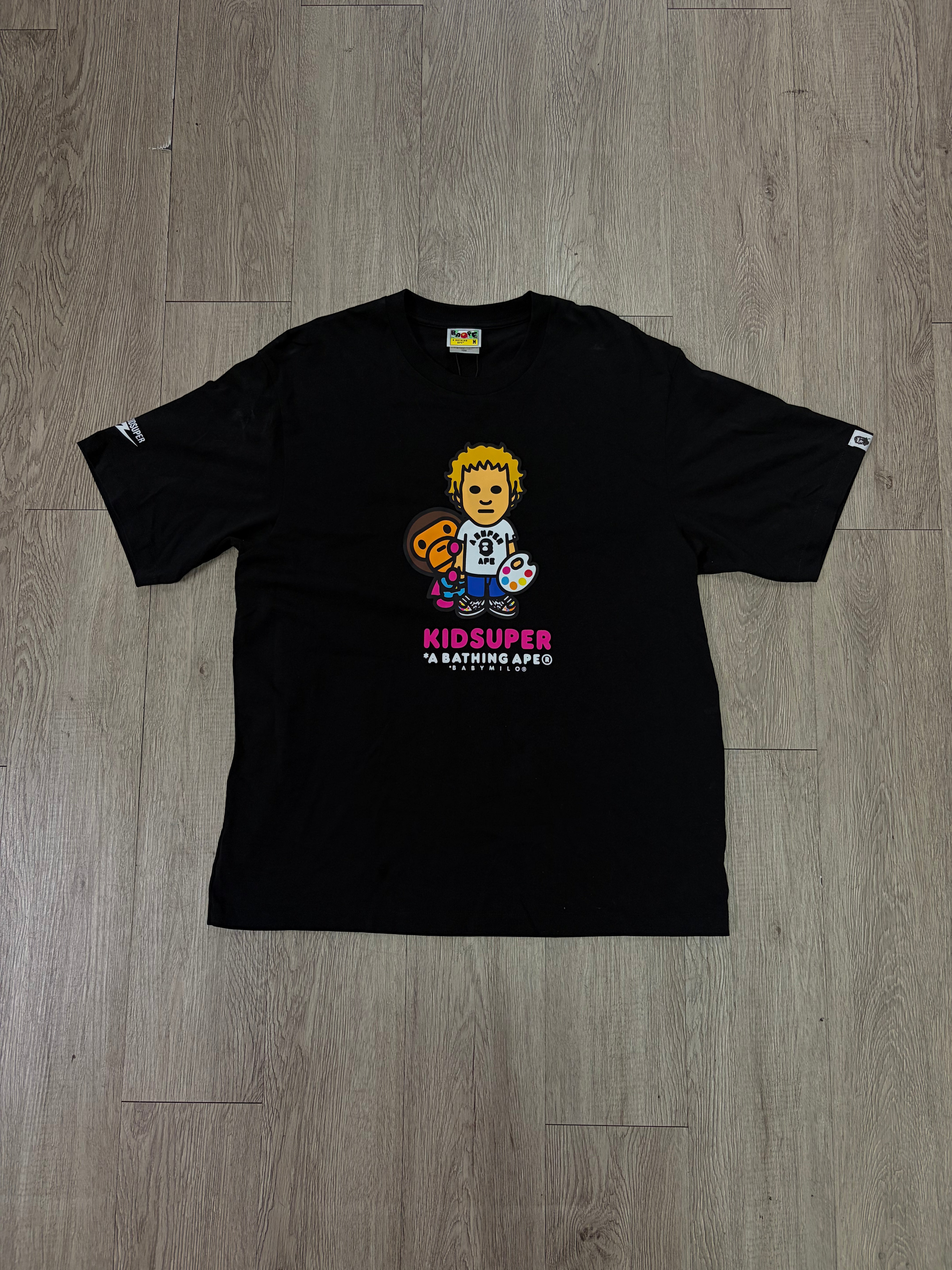 Bape Black Kid Super Tee