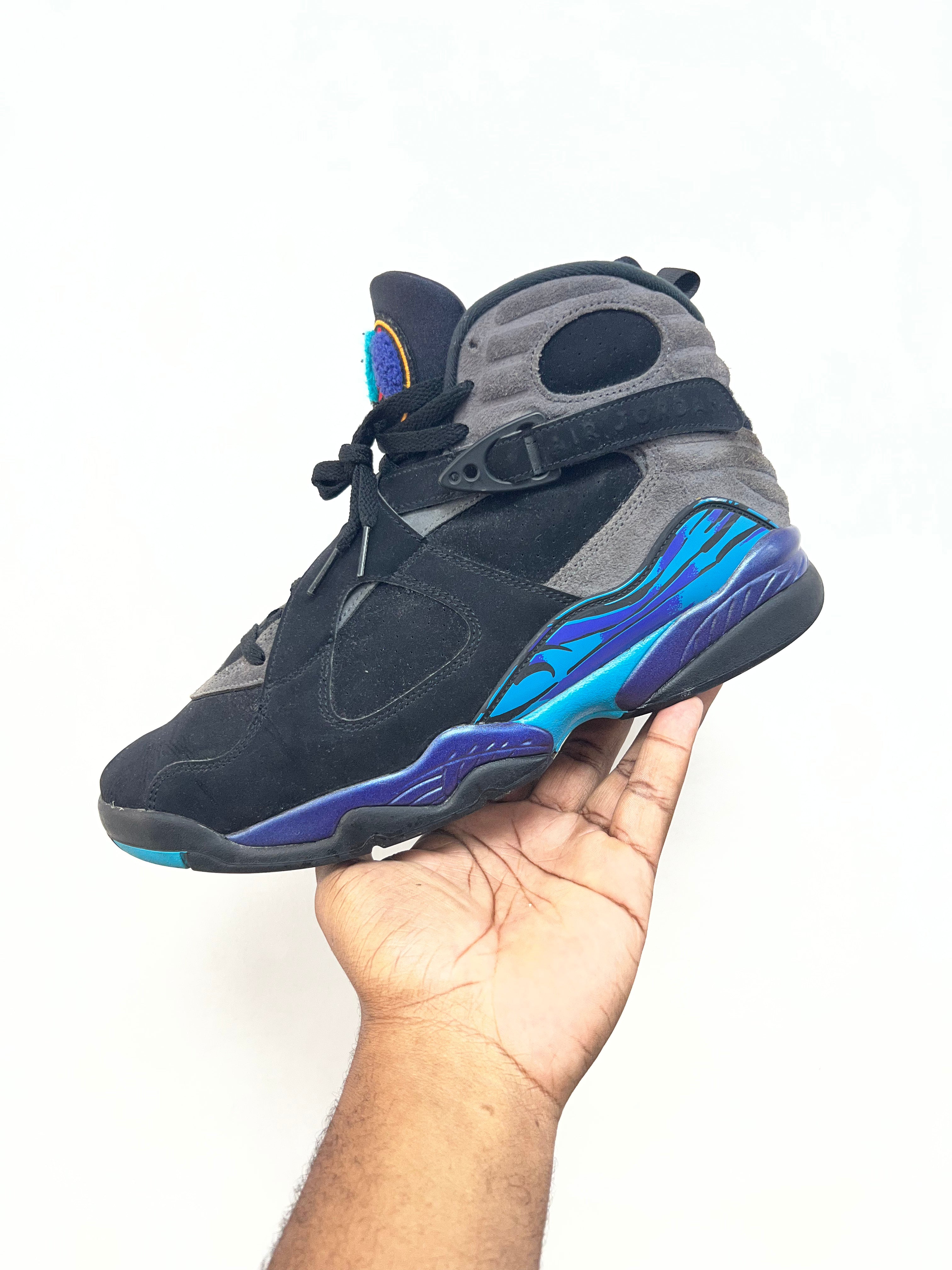 Jordan 8 Aqua Sneakers