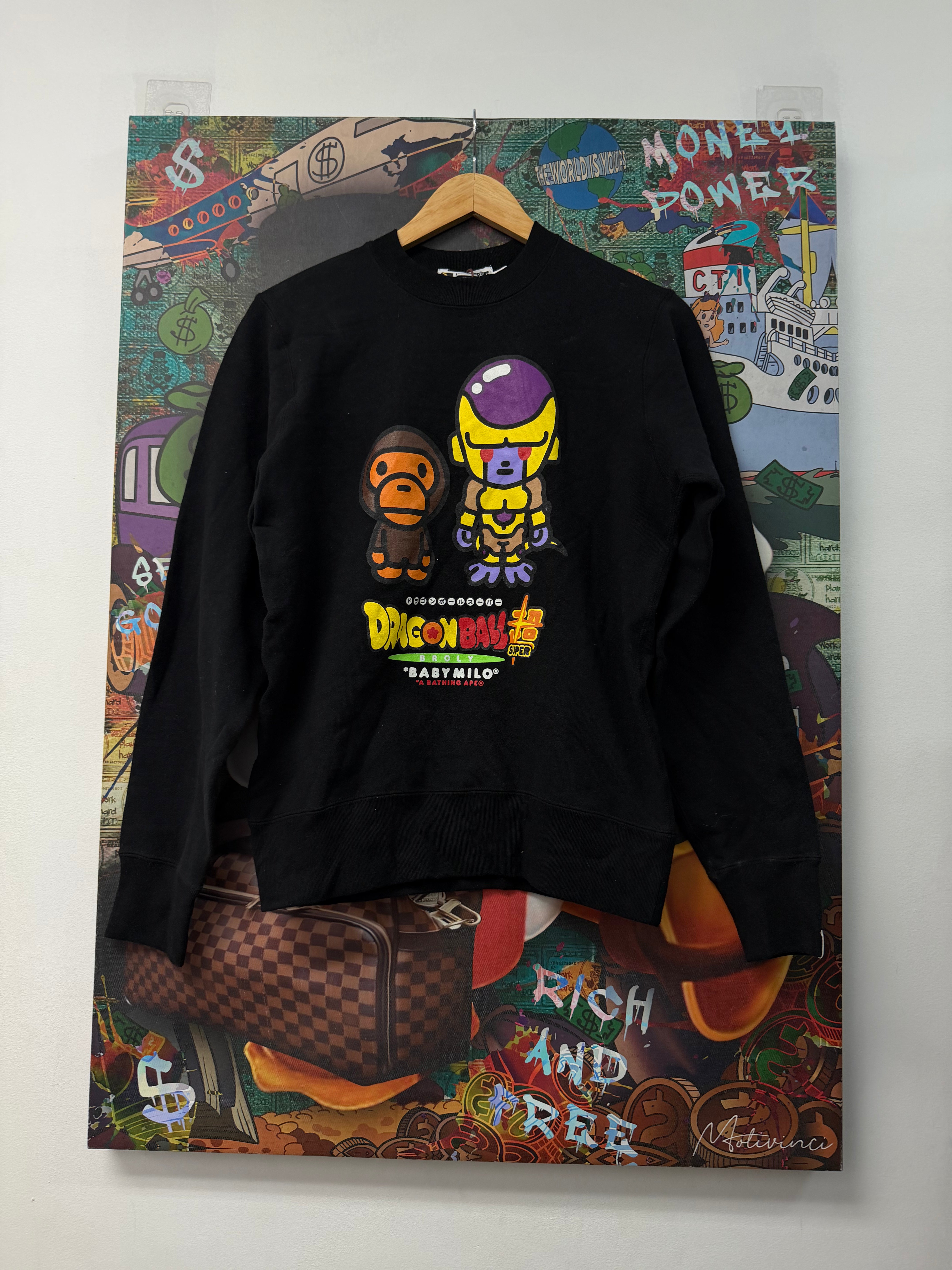 Bape Black Dragon Ball Z Crewneck