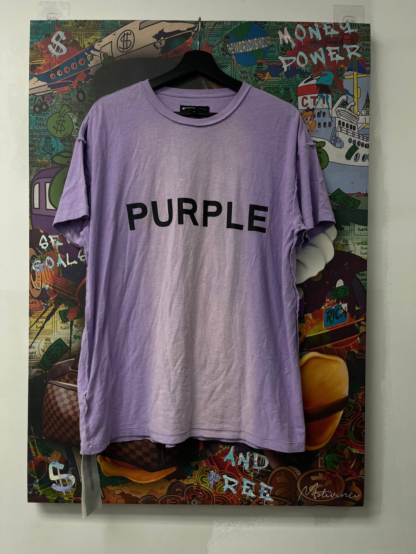 Purple Brand Tee Acai Used small