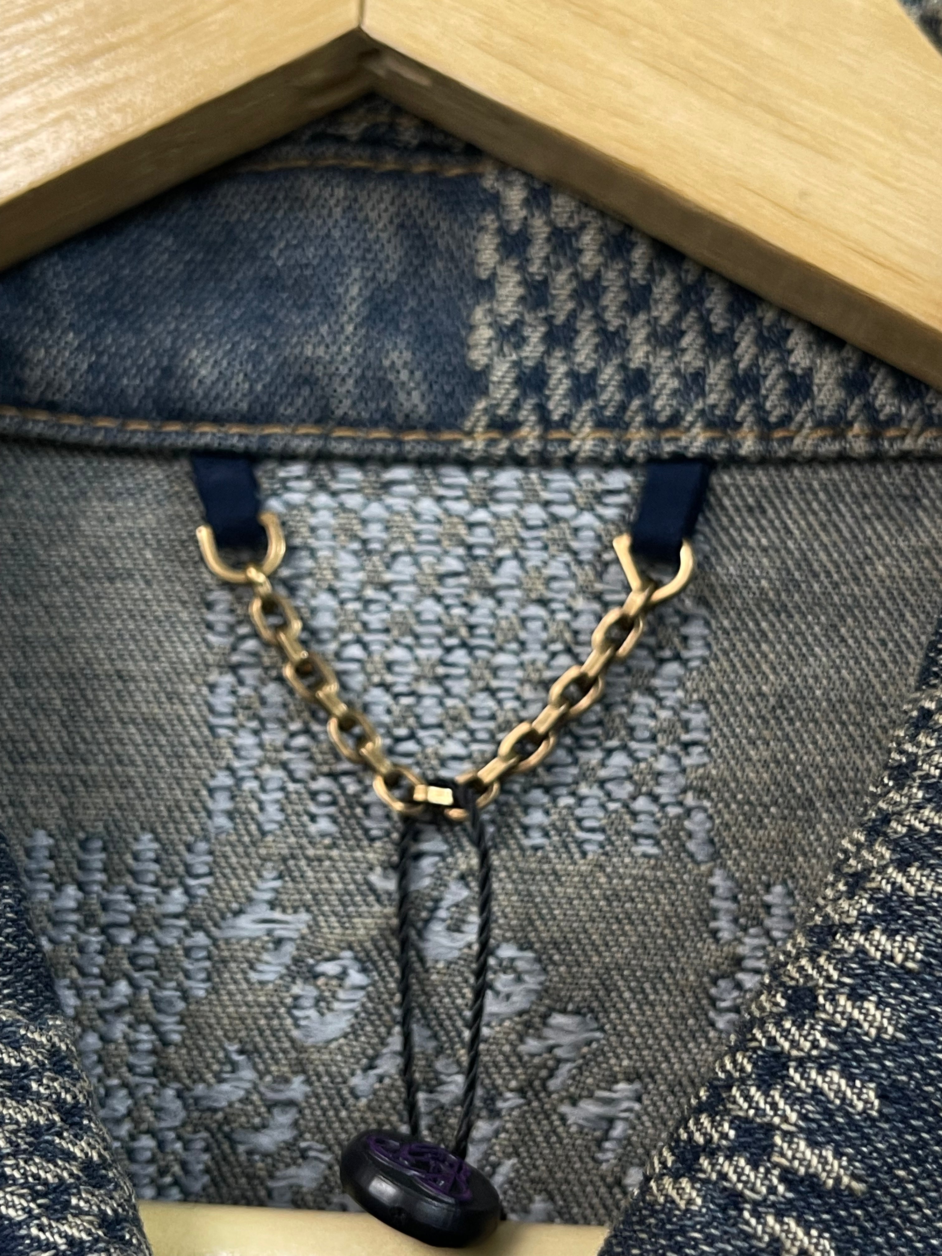 Louis Vuitton Damier Washed Denim Jacket