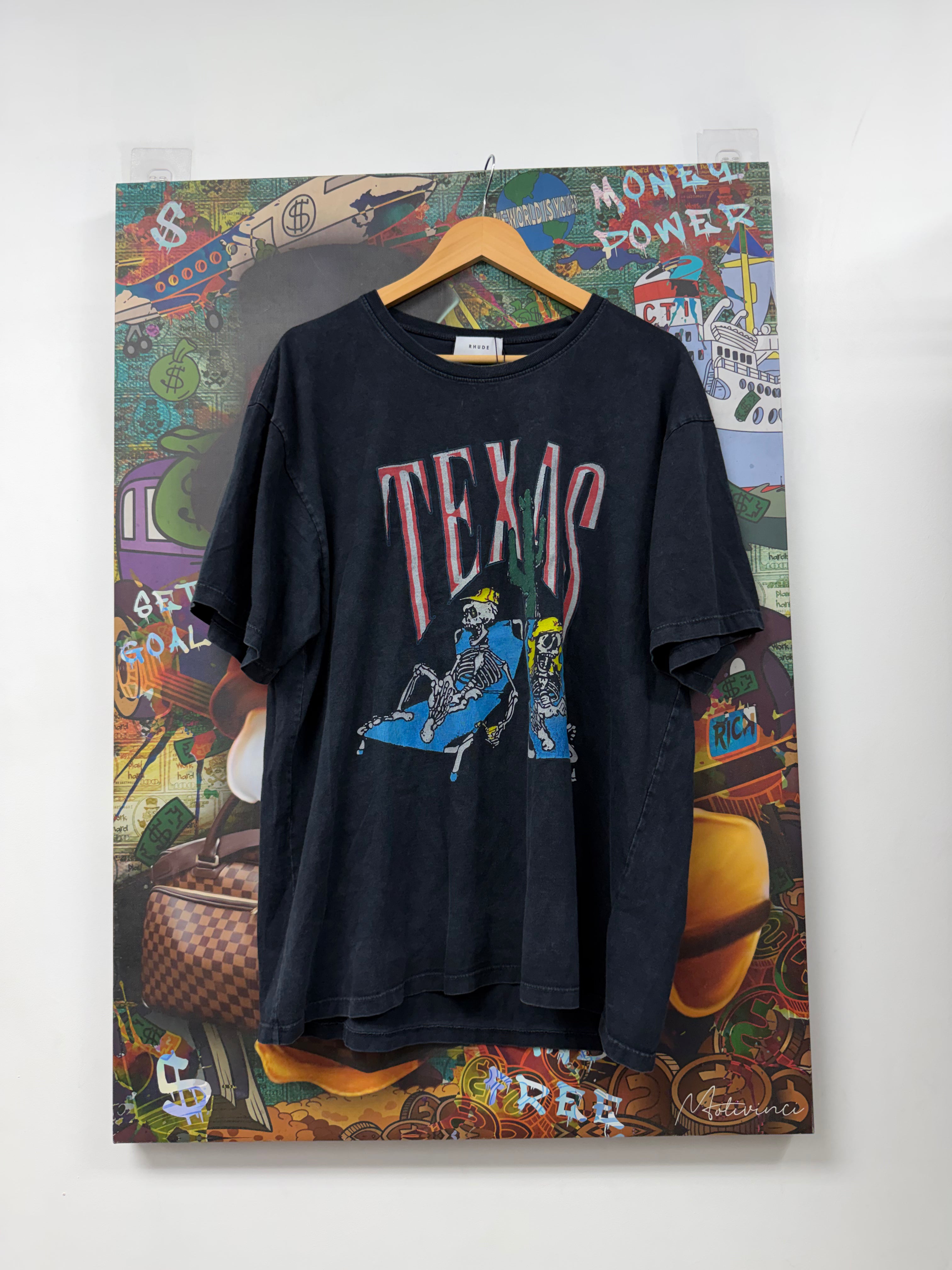 Rhude Navy Don't Cry Girls Tee