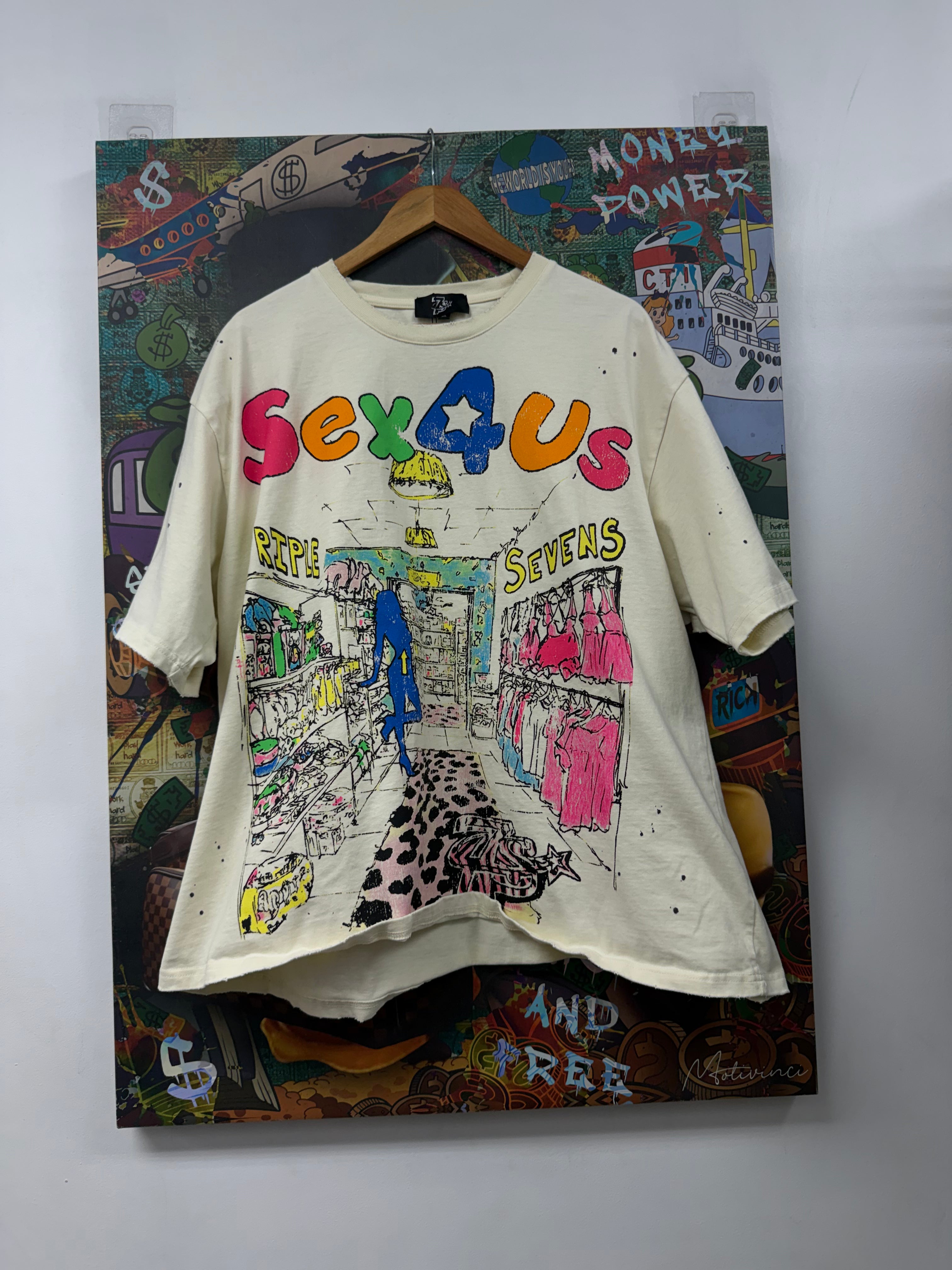 Triple Sevens Sex  4 Us Tee