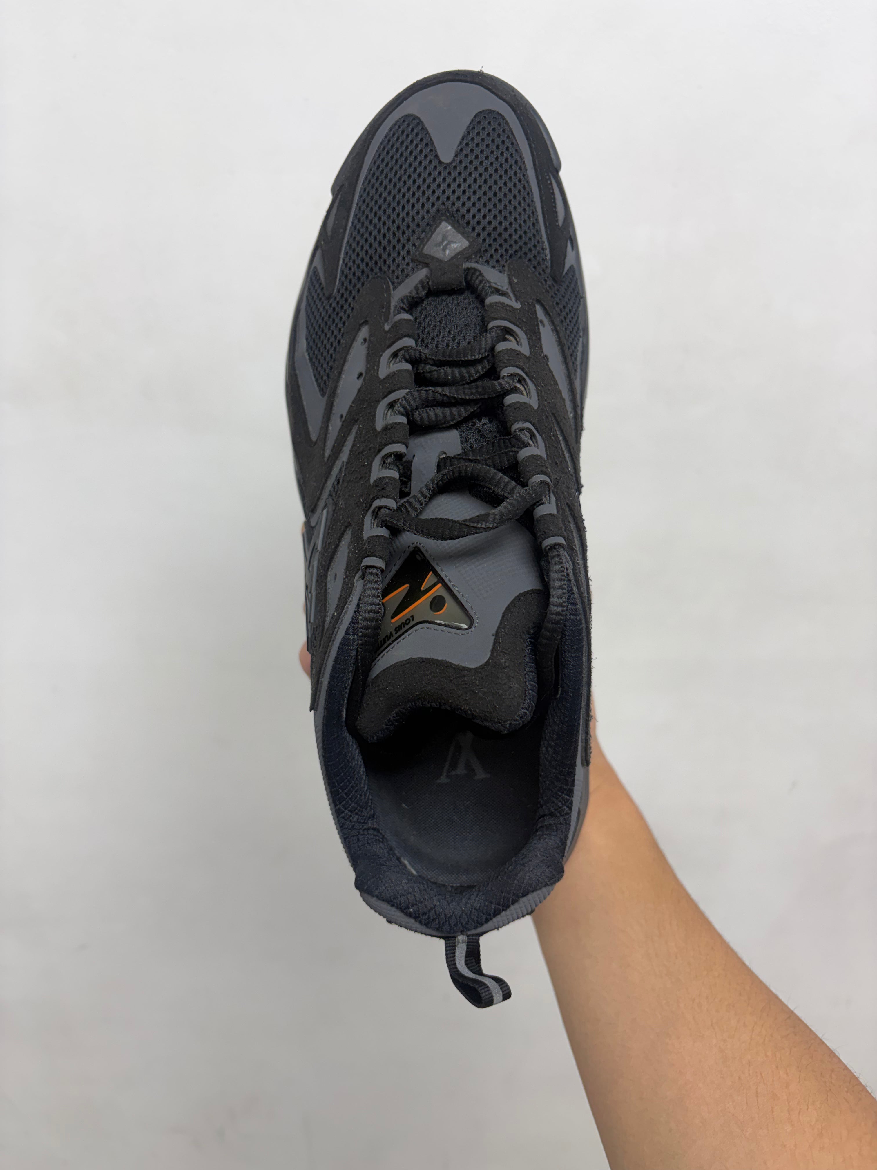 Louis Vuitton Black Tactical Sneakers