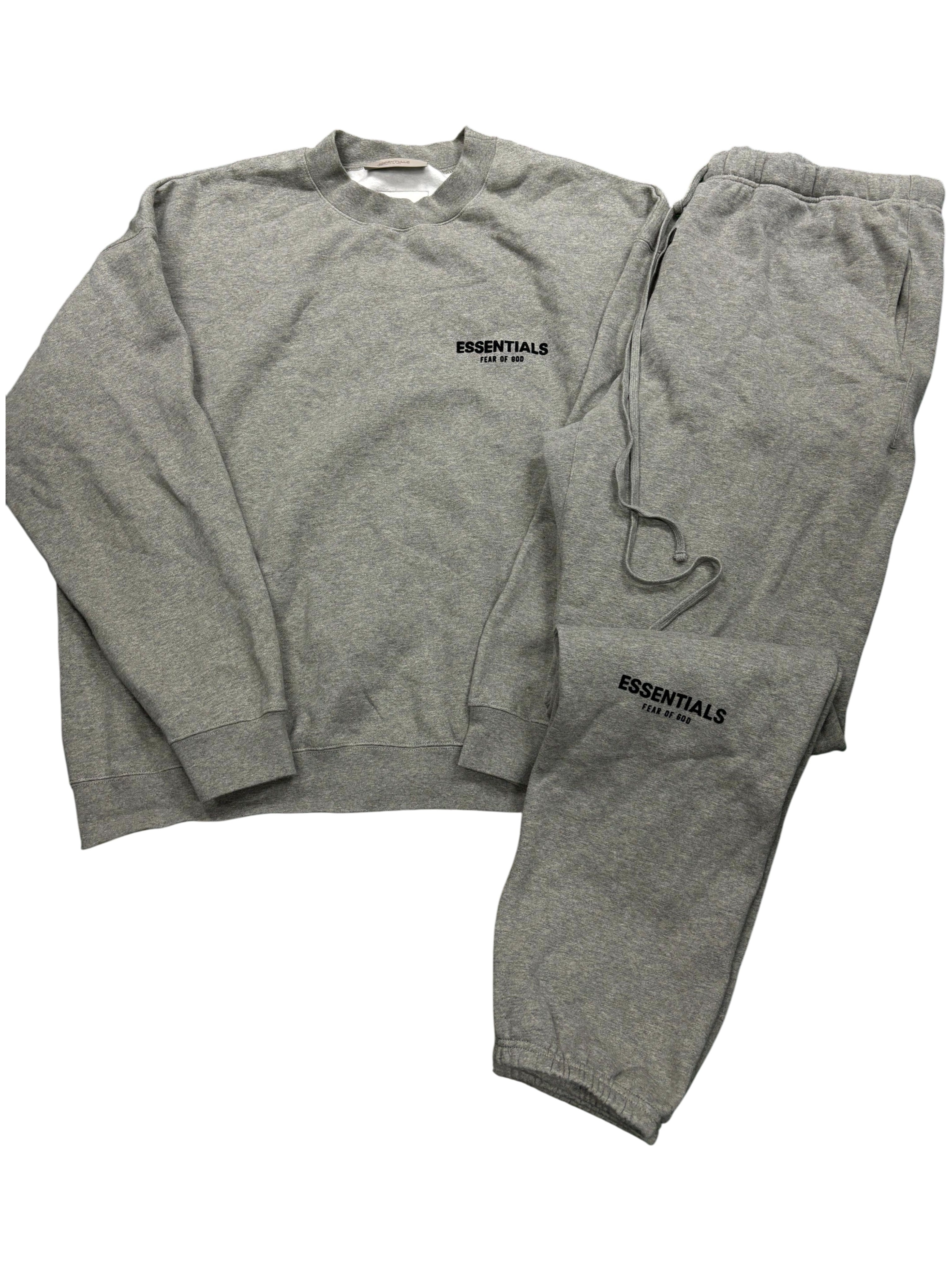 Essentials 'Heather' Grey Sweatsuit