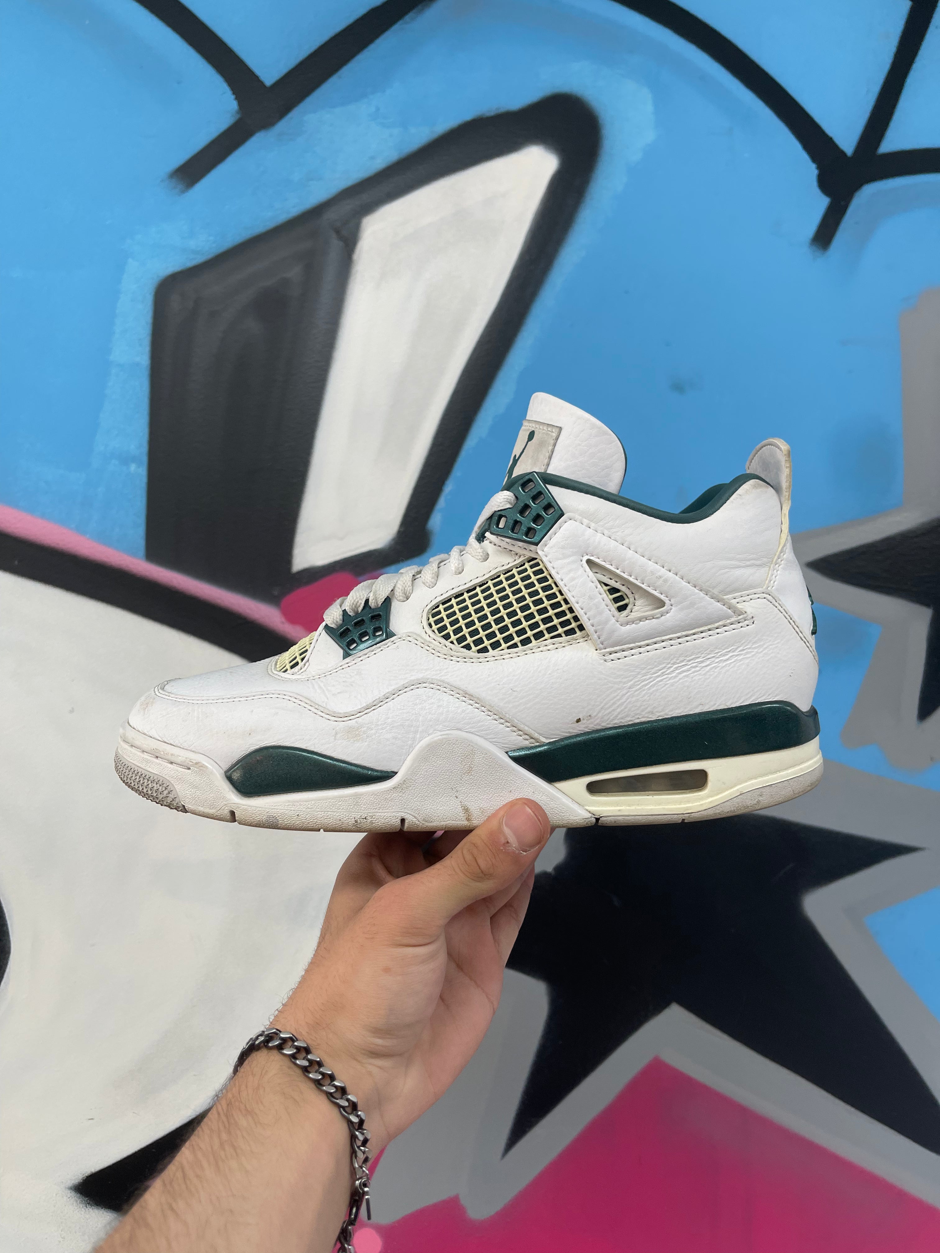 Jordan 4 Oxidized Green Sneakers