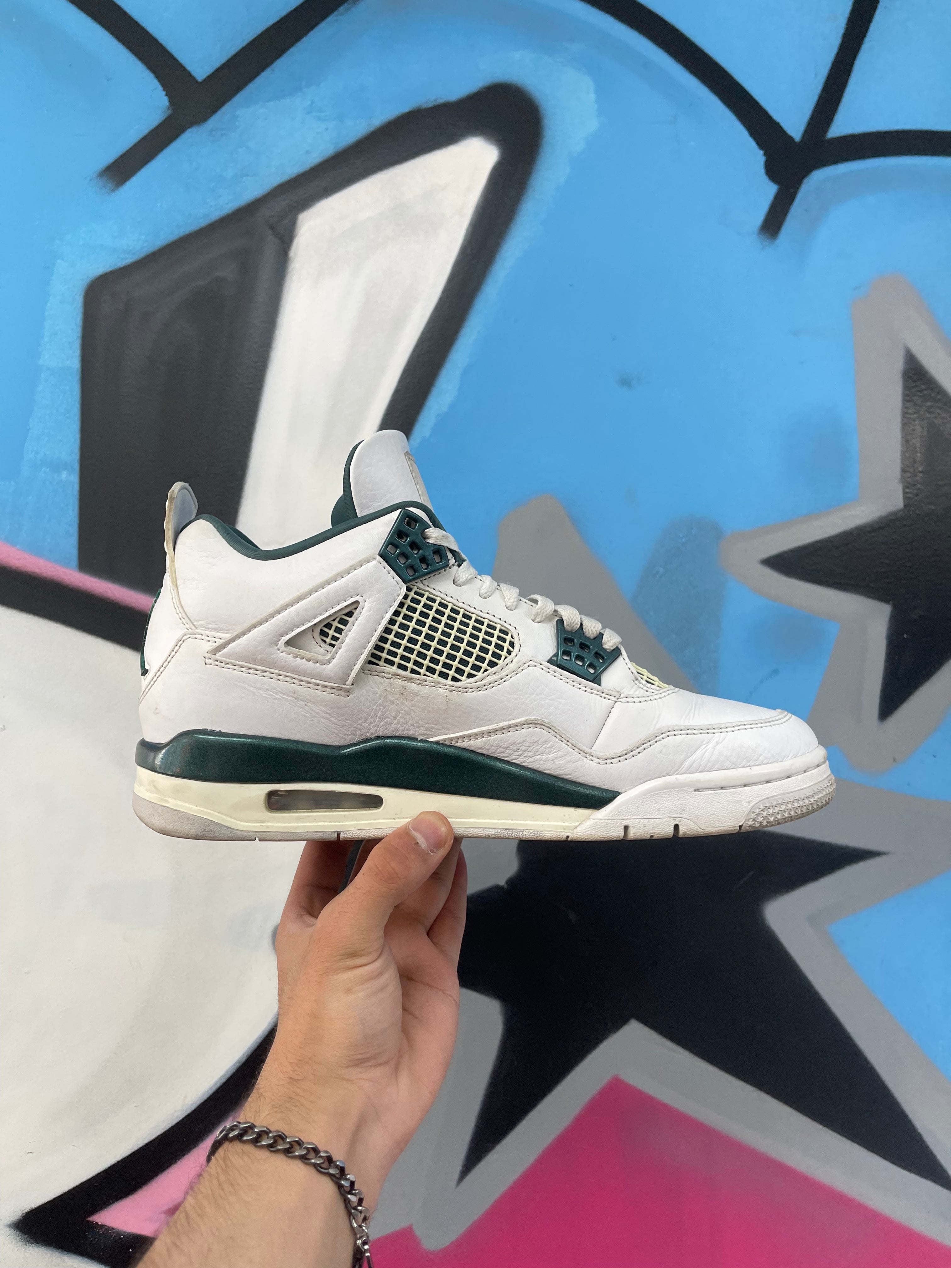 Jordan 4 Oxidized Green Sneakers