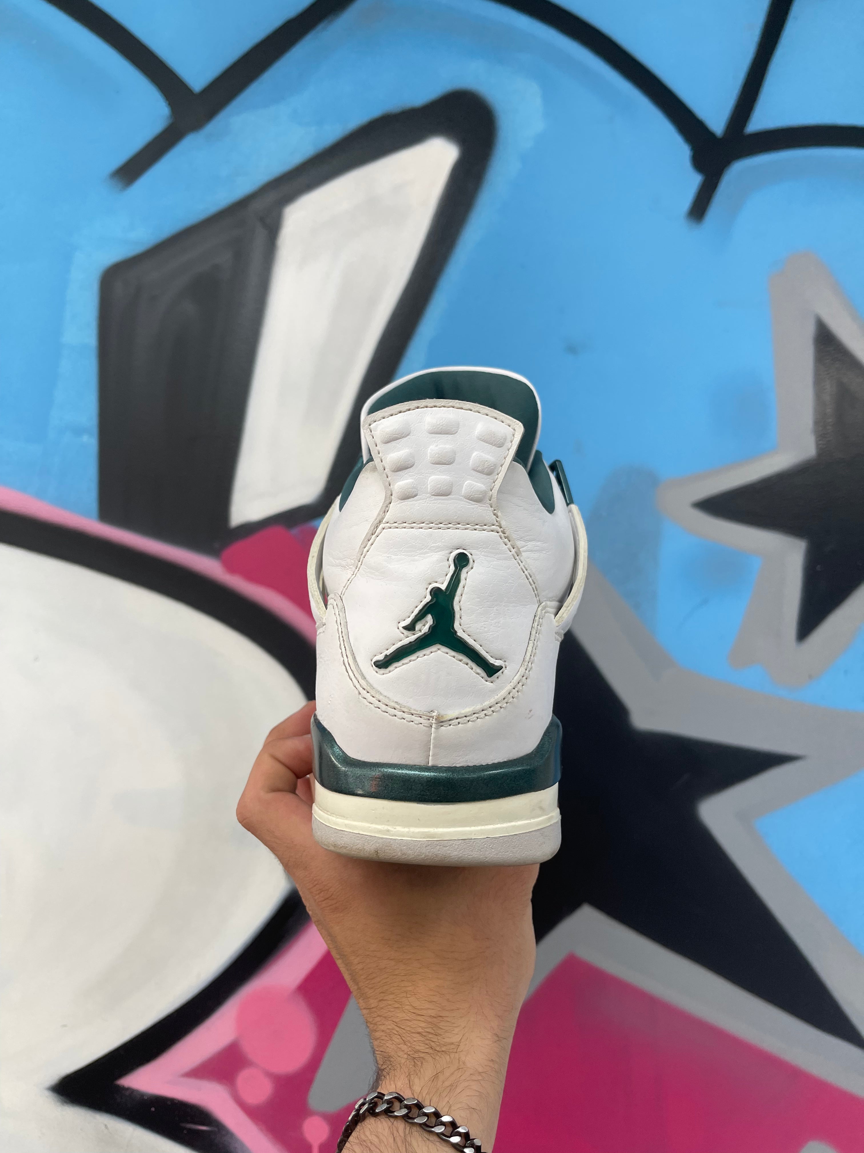 Jordan 4 Oxidized Green Sneakers