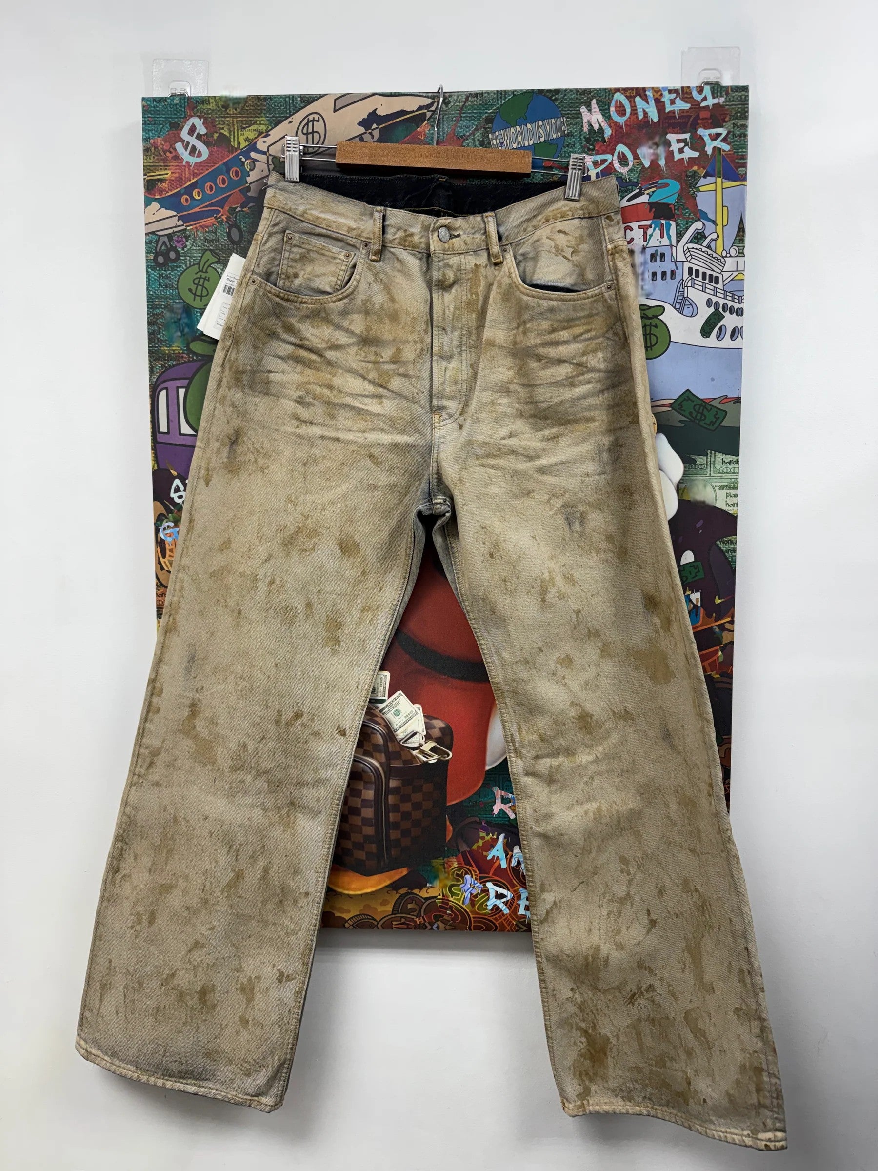Acne Studios Klondike Sand Beige Jeans