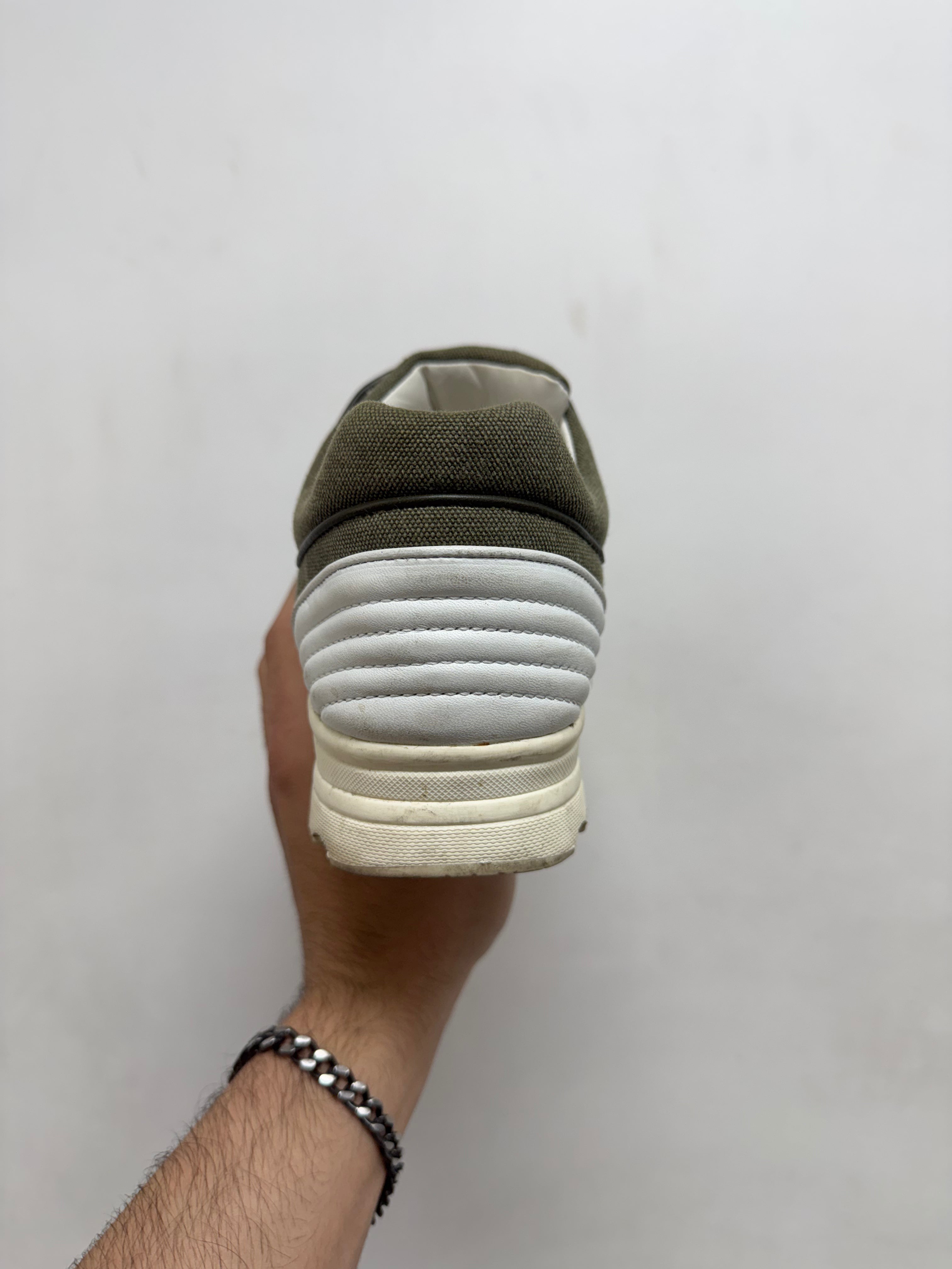 Chanel Olive Runner Sneakers