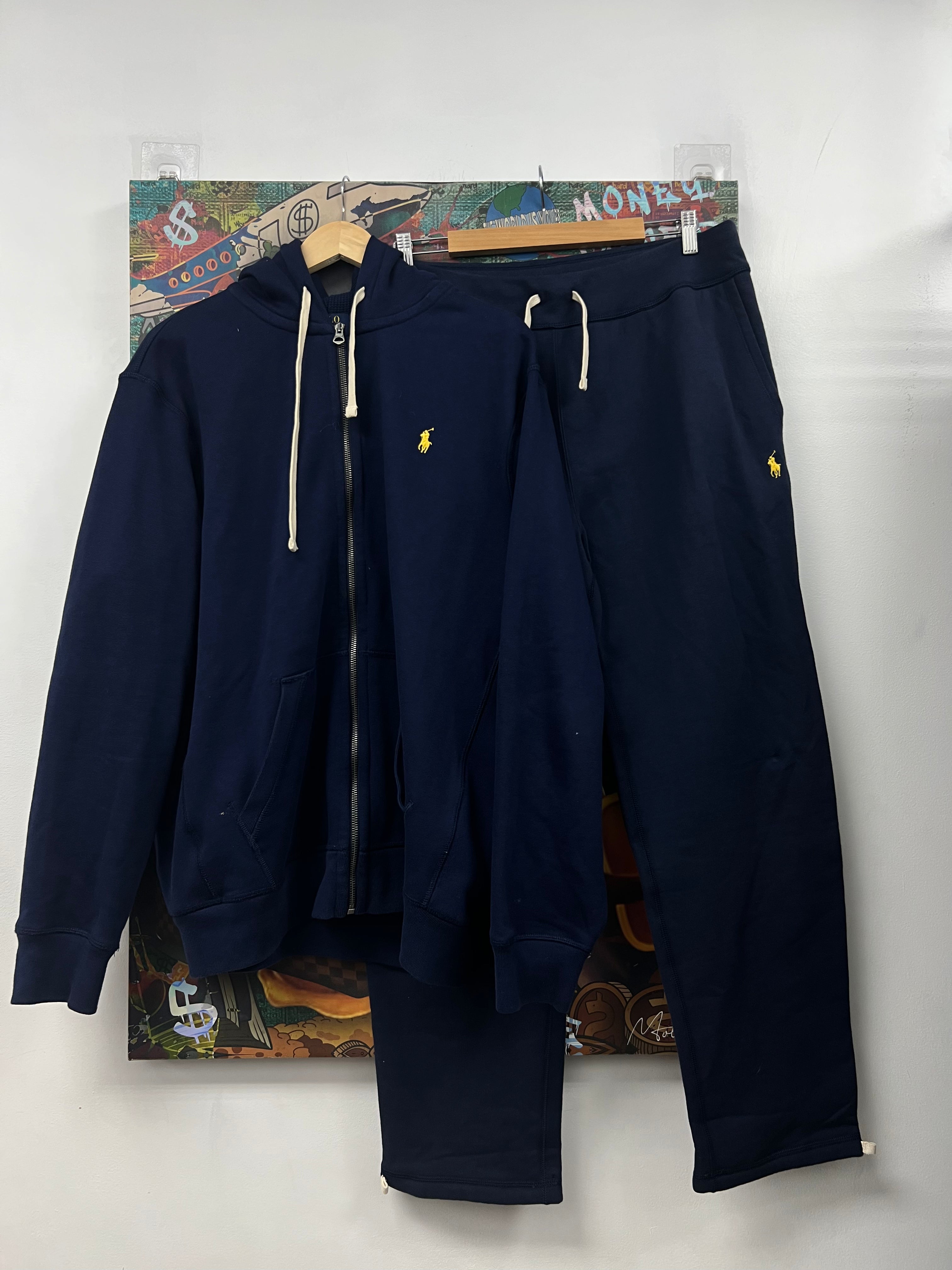 Polo Ralph Lauren Navy Yellow Sweatsuit