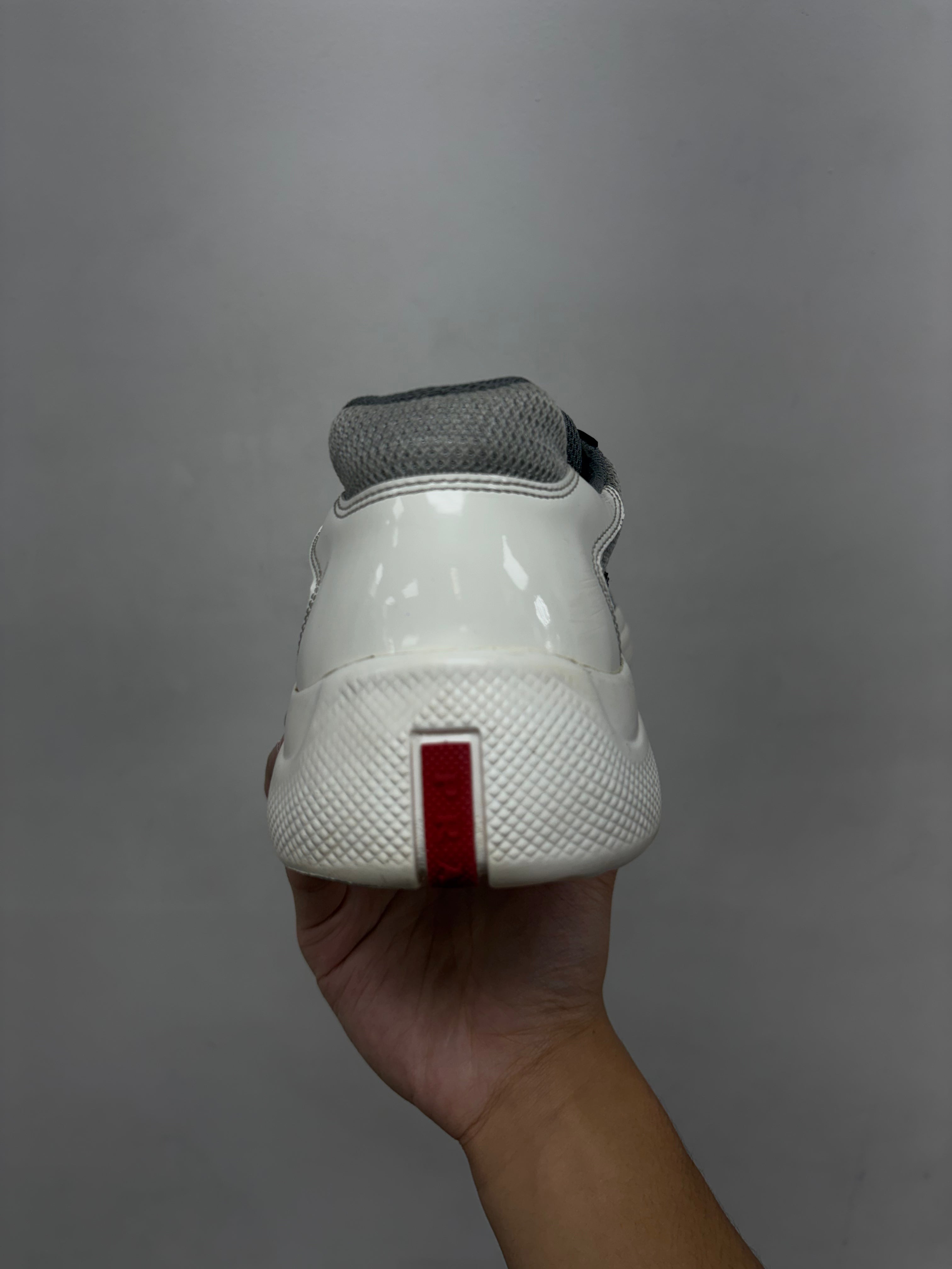 Prada Black White Cups Sneakers