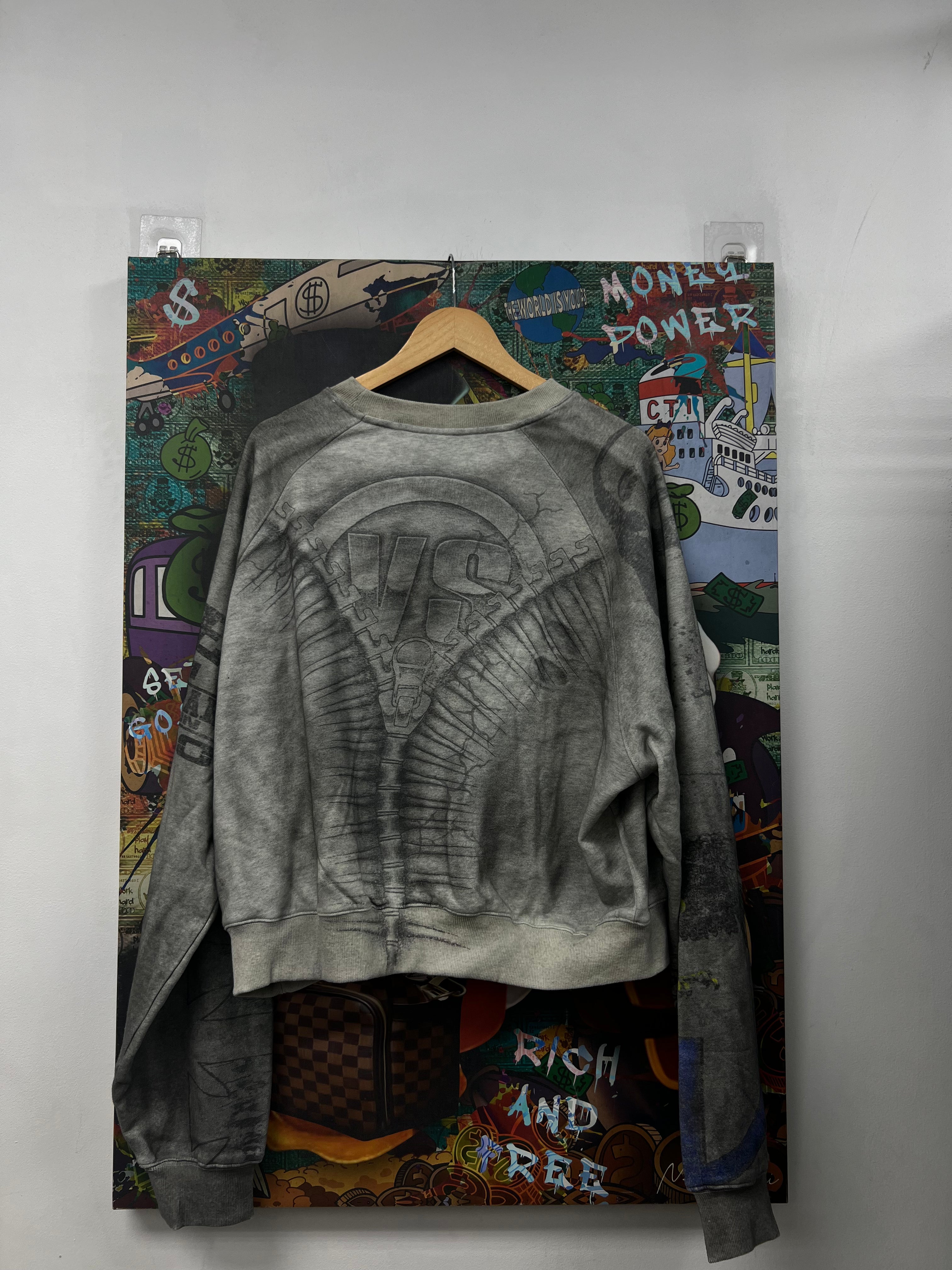 Vale Stone Grey Crewneck
