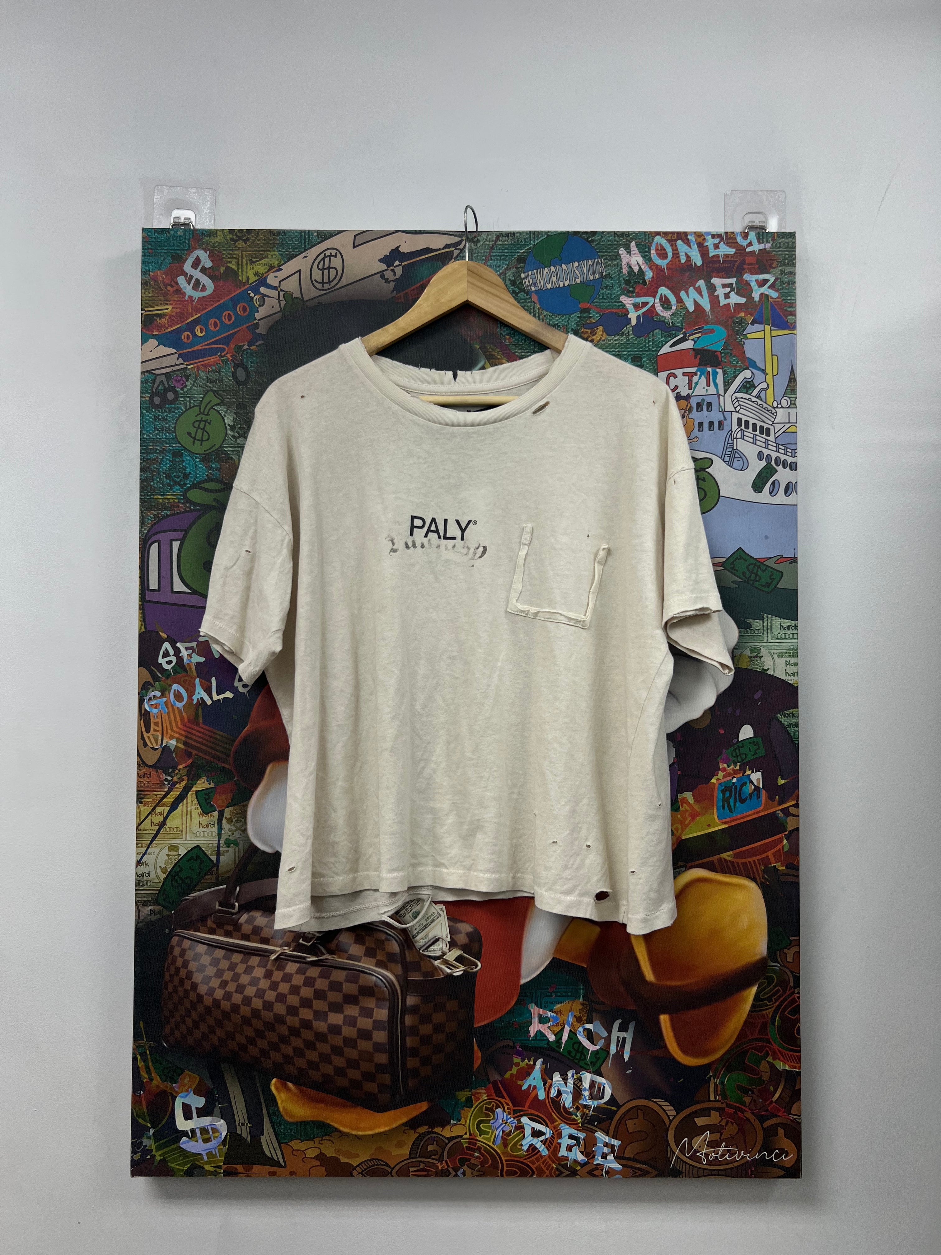 Paly Cream Core Logo Tee