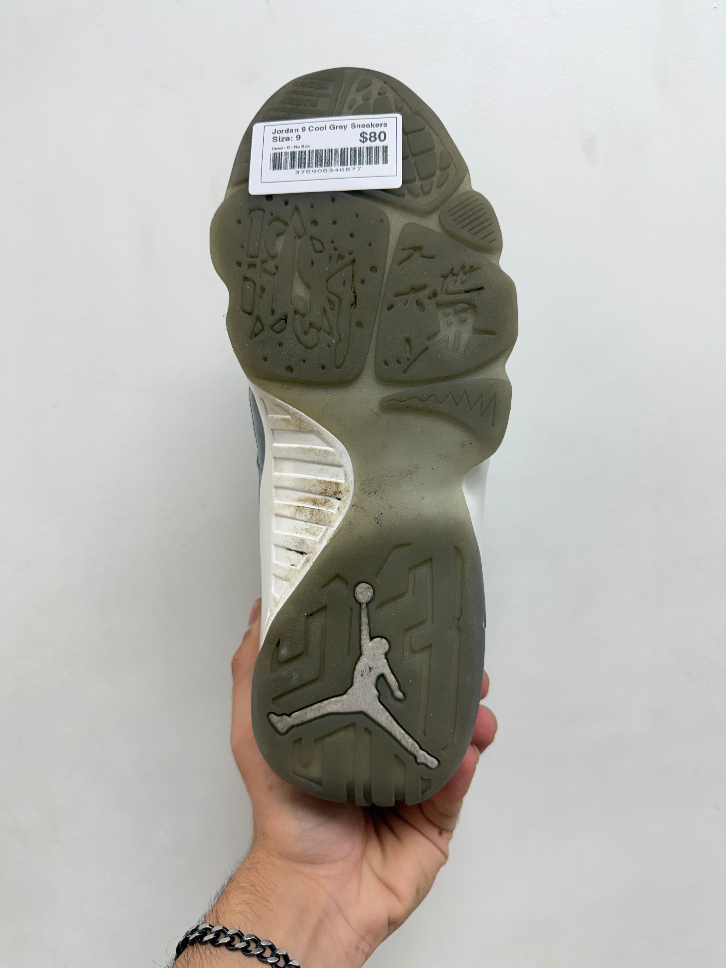 Jordan 9 Cool Grey Sneakers