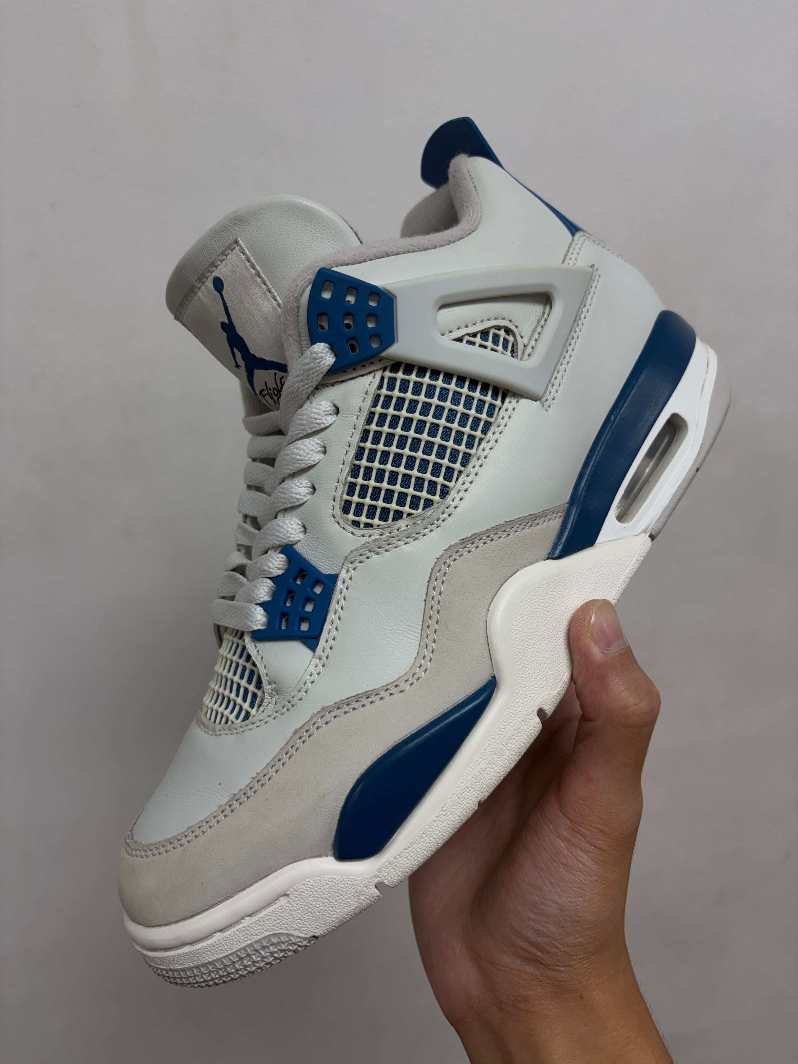 Jordan 4 Military Blue Sneakers