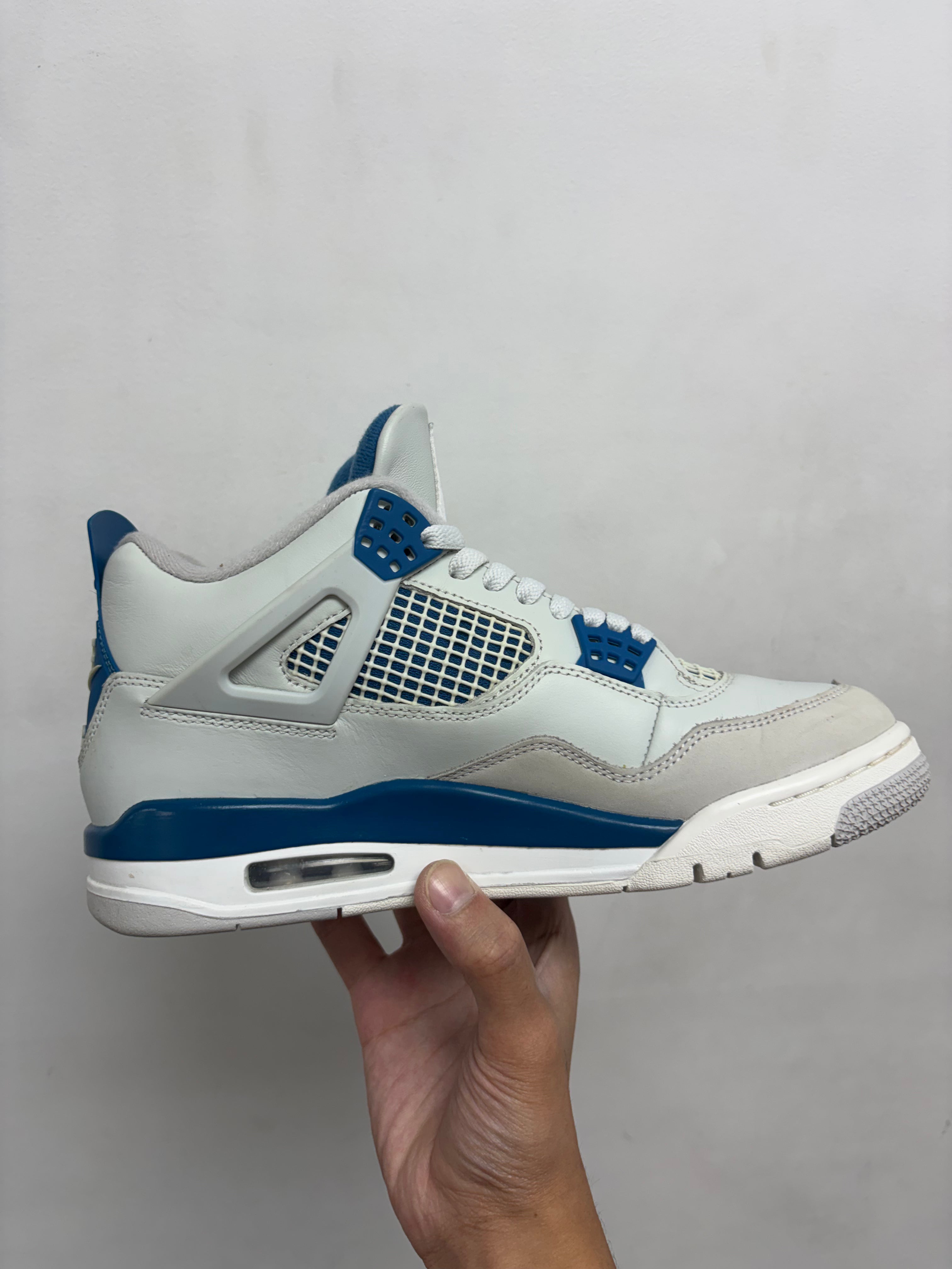 Jordan 4 Military Blue Sneakers