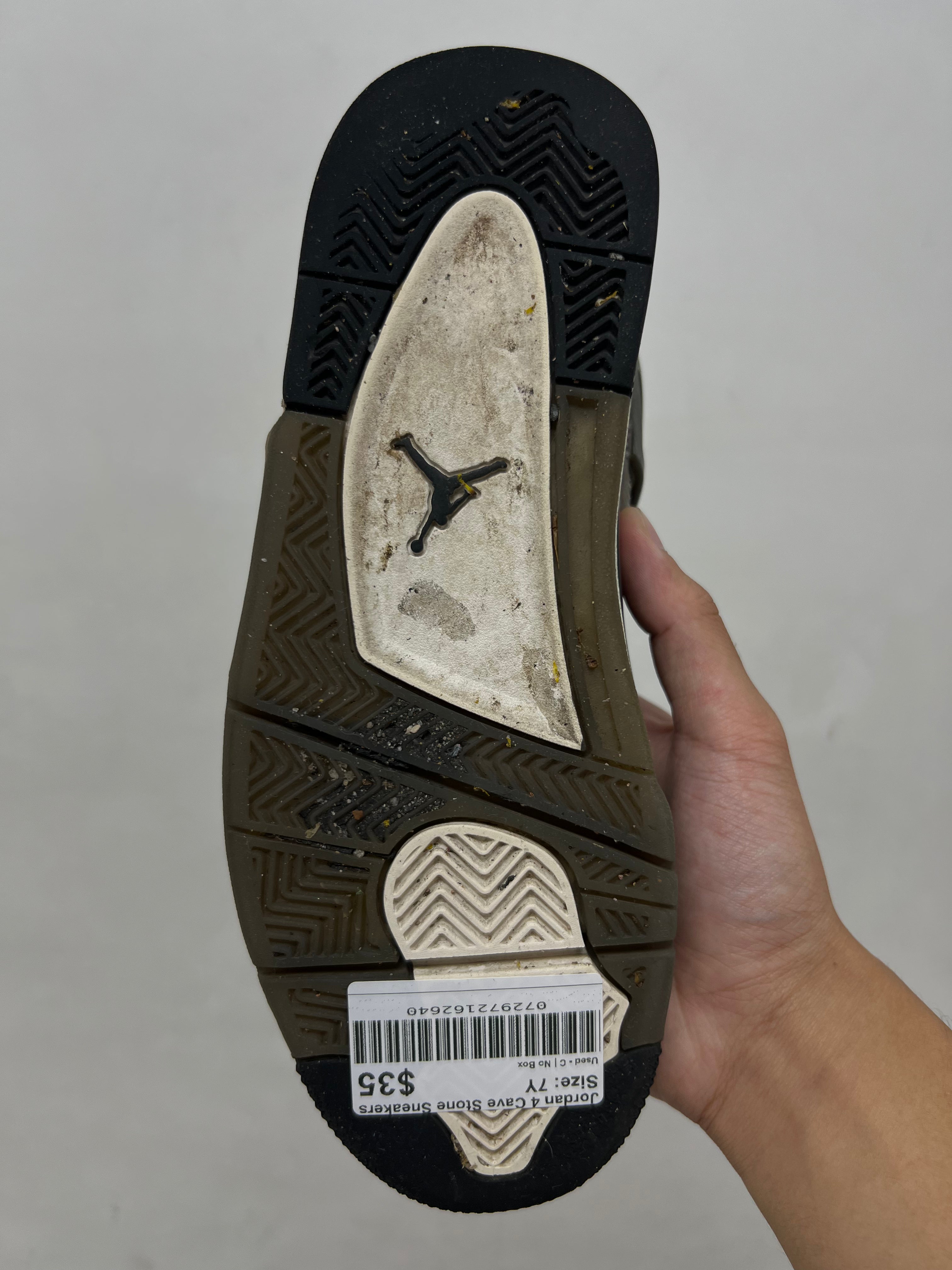 Jordan 4 Cave Stone Sneakers