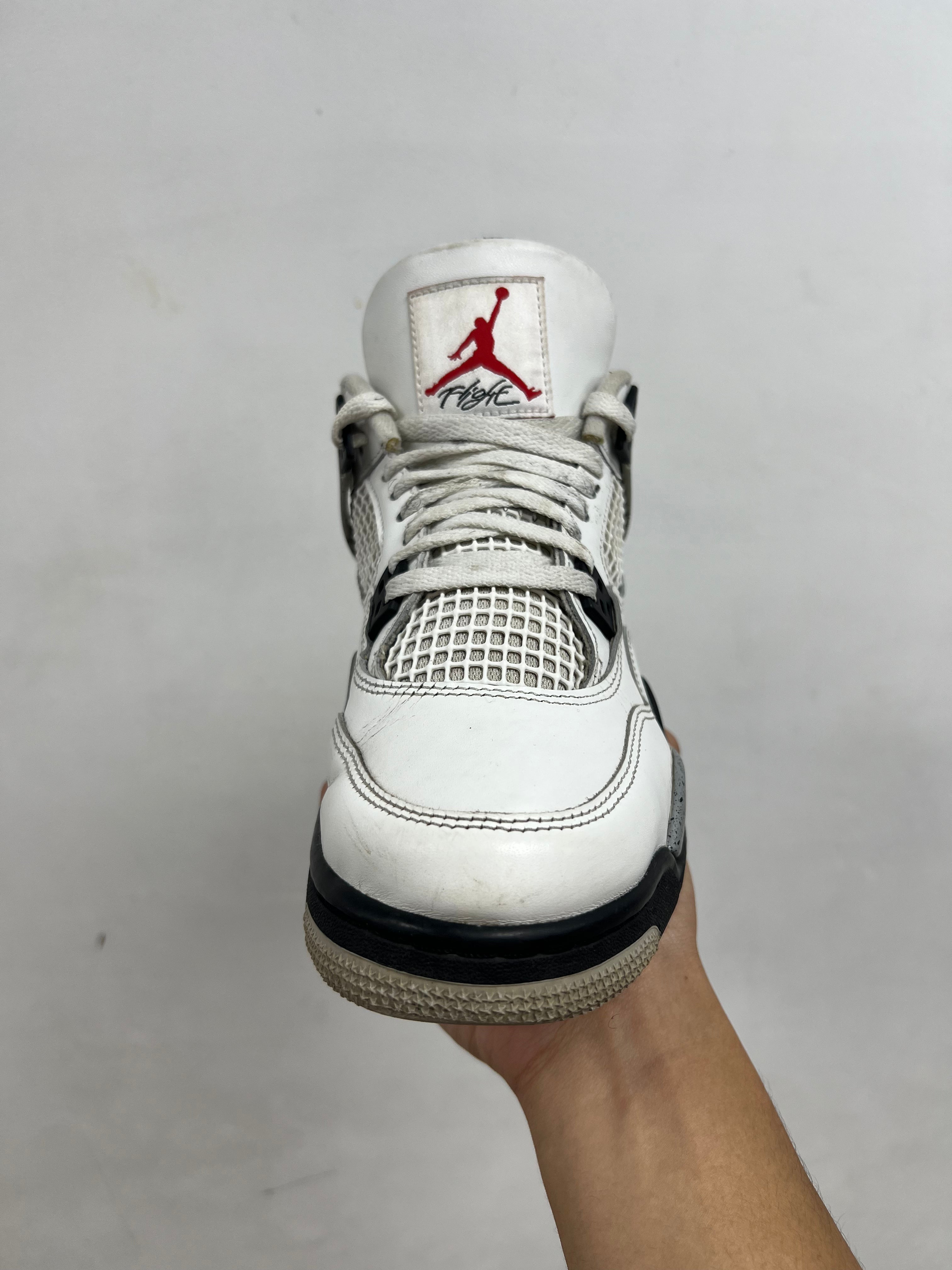 Jordan 4 White Cement Sneakers
