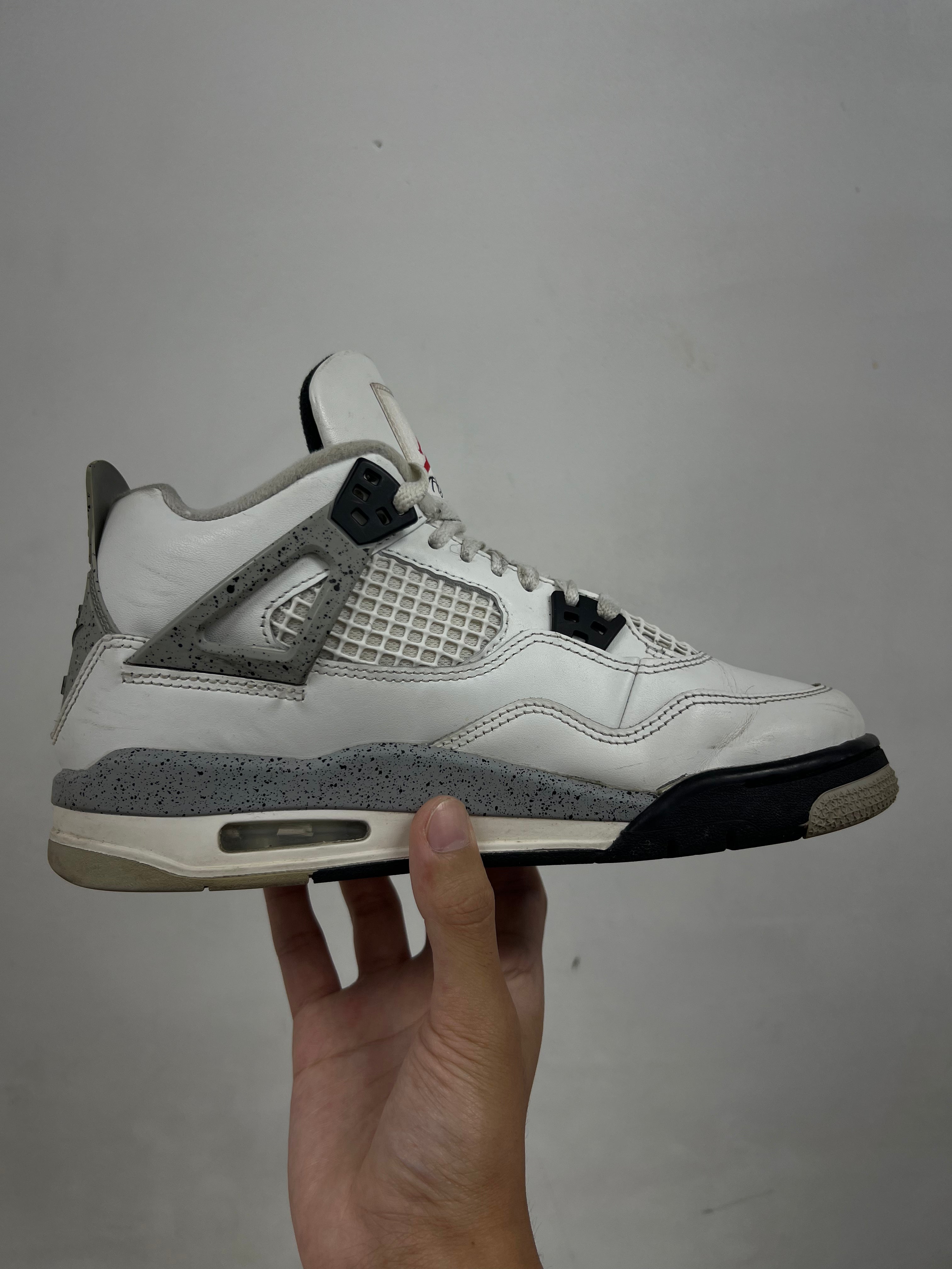 Jordan 4 White Cement Sneakers