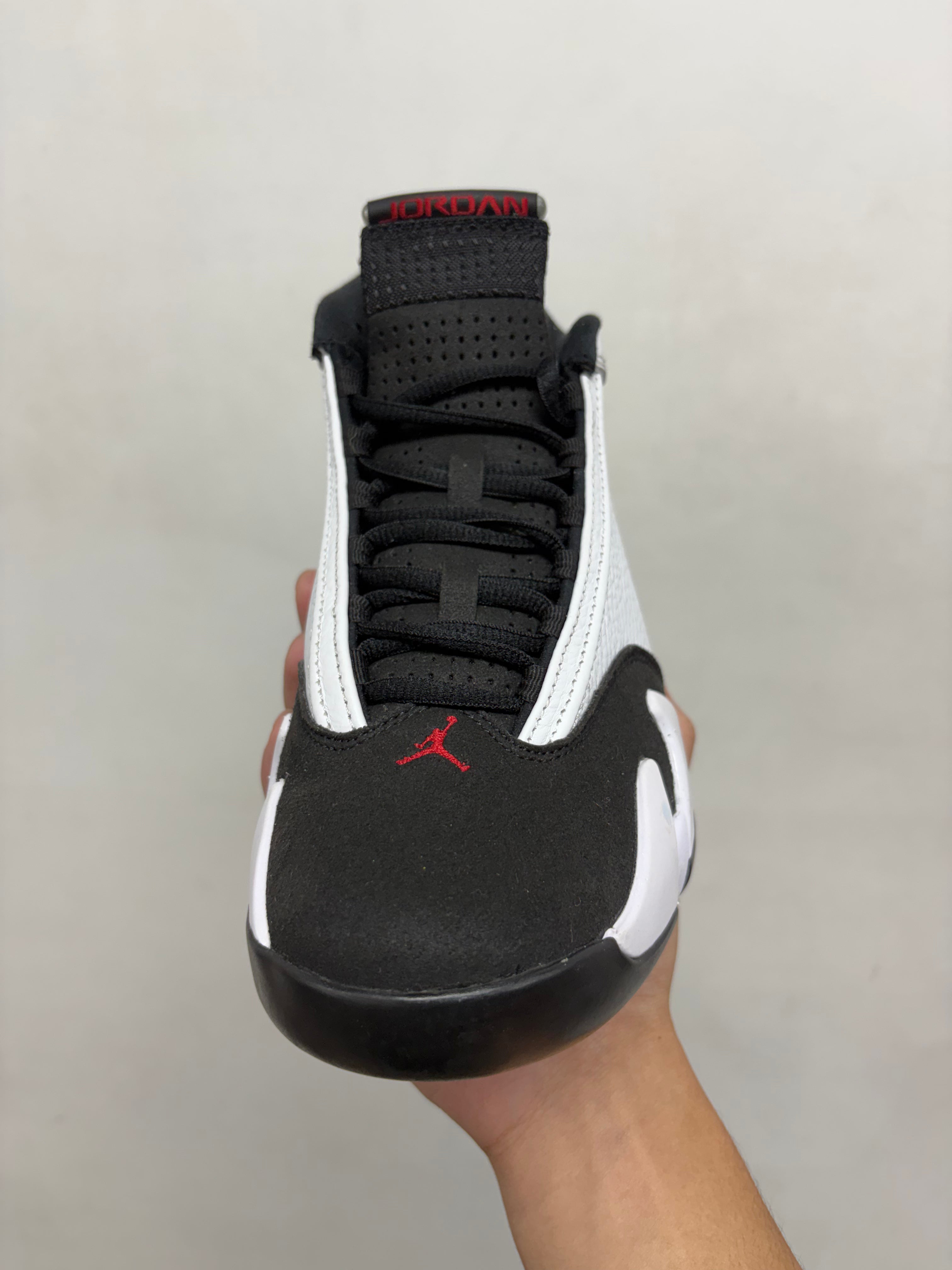 Jordan 14 Black Toe Sneakers