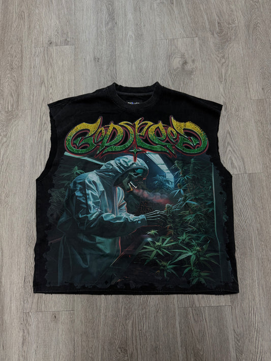 Godspeed "420 Indoor VVS" Black Sleeveless Tee