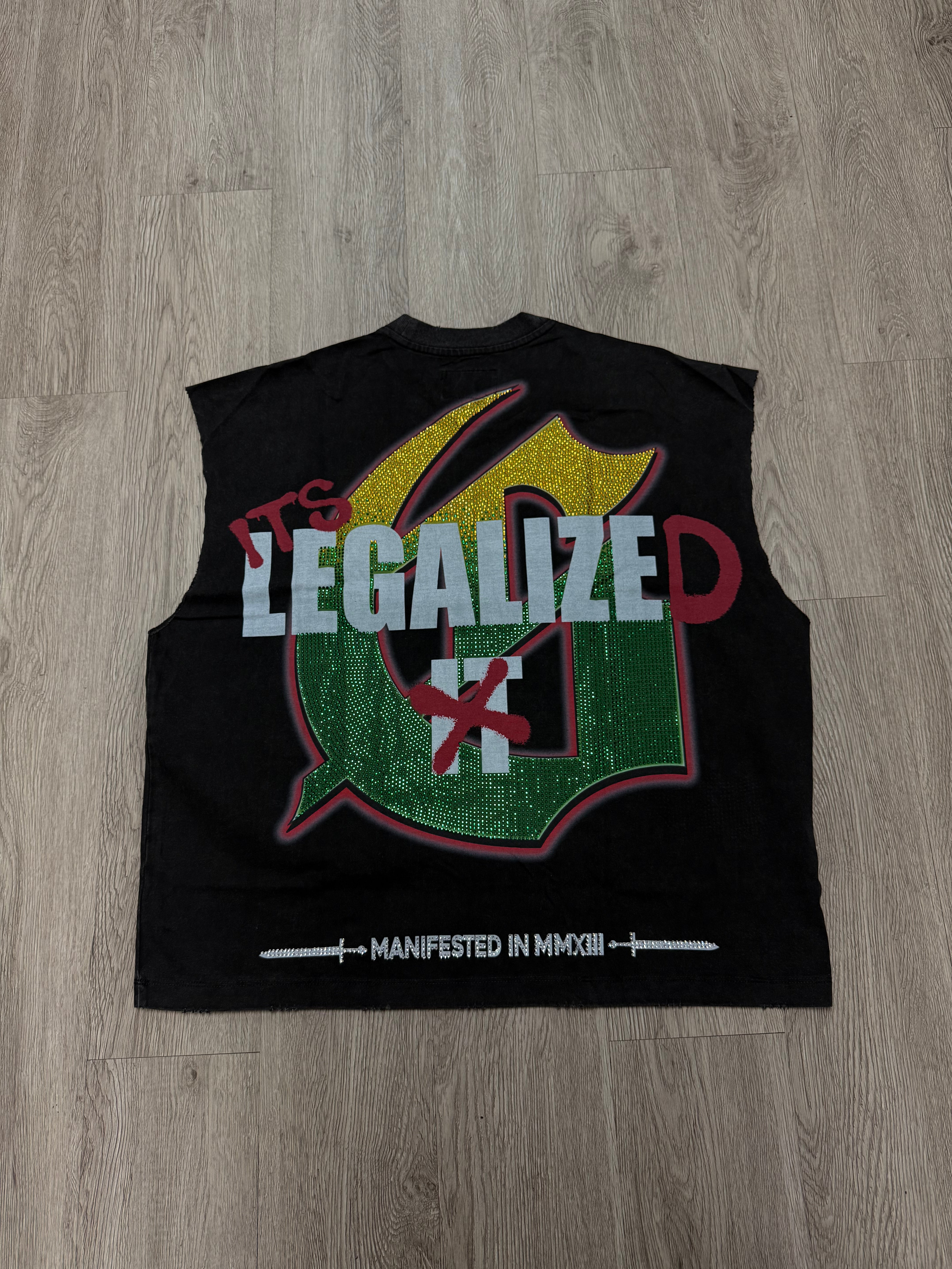 Godspeed "420 Indoor VVS" Black Sleeveless Tee