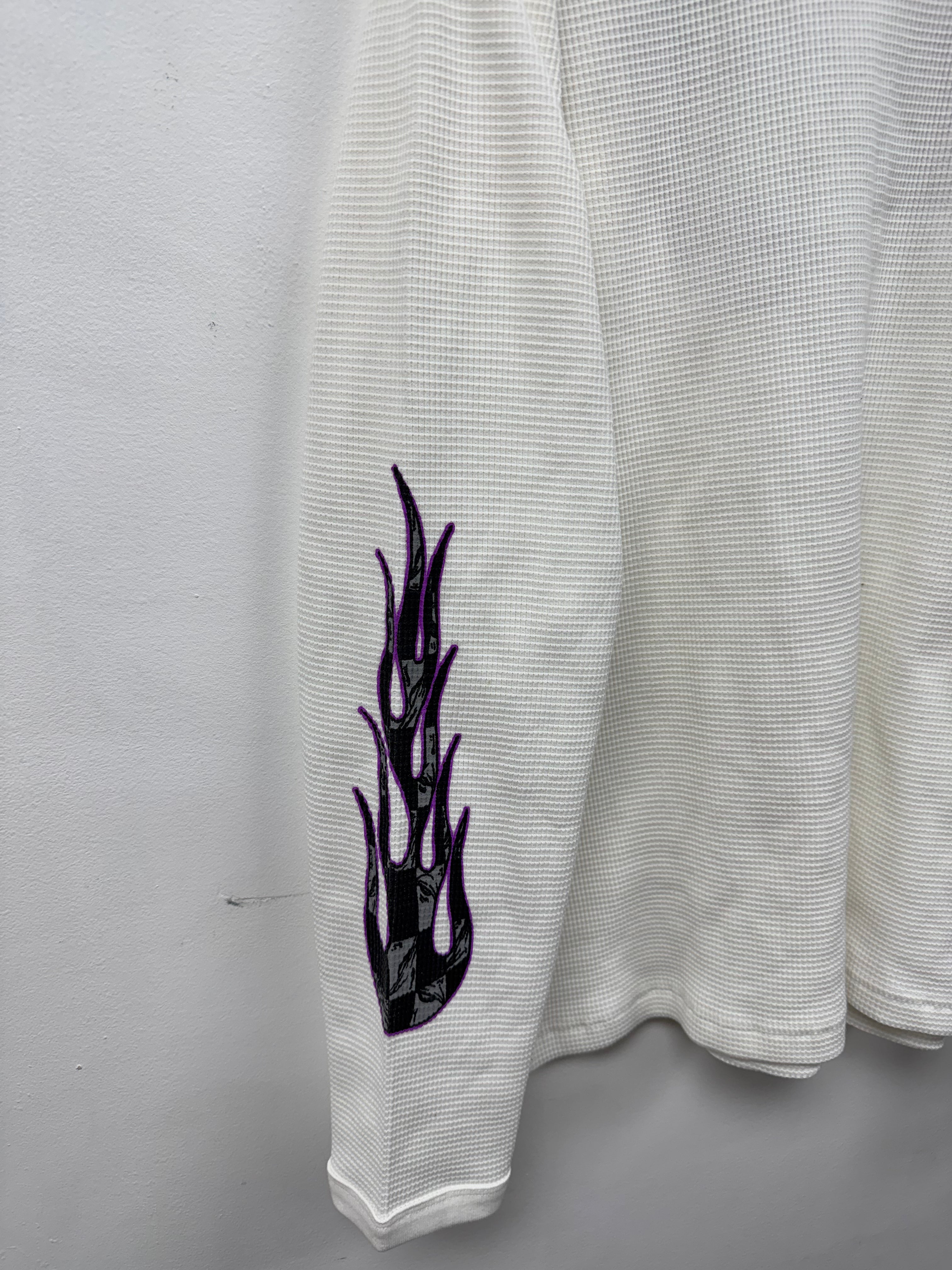 Matty Boy Anti Promo Purple Green Flames Thermal