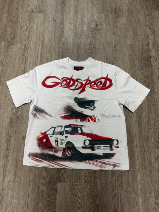 Godspeed "Abu Dhabi Desert Challenge" White Tee