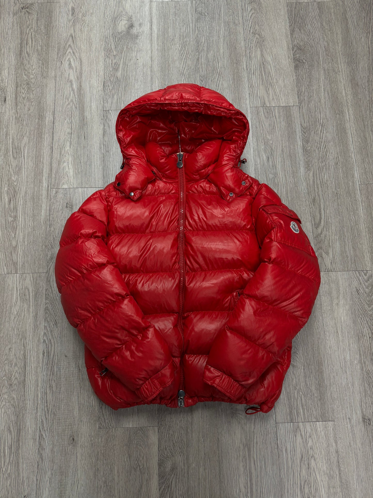 Moncler Maya Red Used 4 (Large) N/A